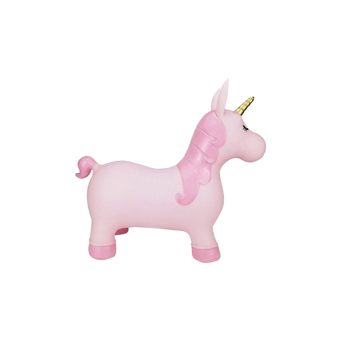 4 Kaper Kidz Bouncy Rider Pink Pearl The Unicorn Ride On Bouncer Toy Kids 12 Months Plus - Pink, 4 of 9