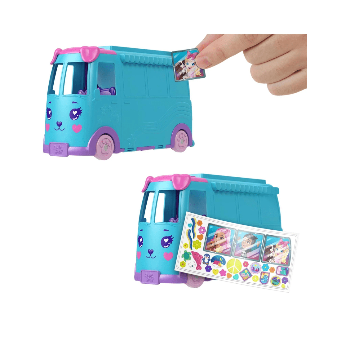 5 Mattel Polly Pocket Pet Mobile Adventure Playset - Multi, 5 of 6