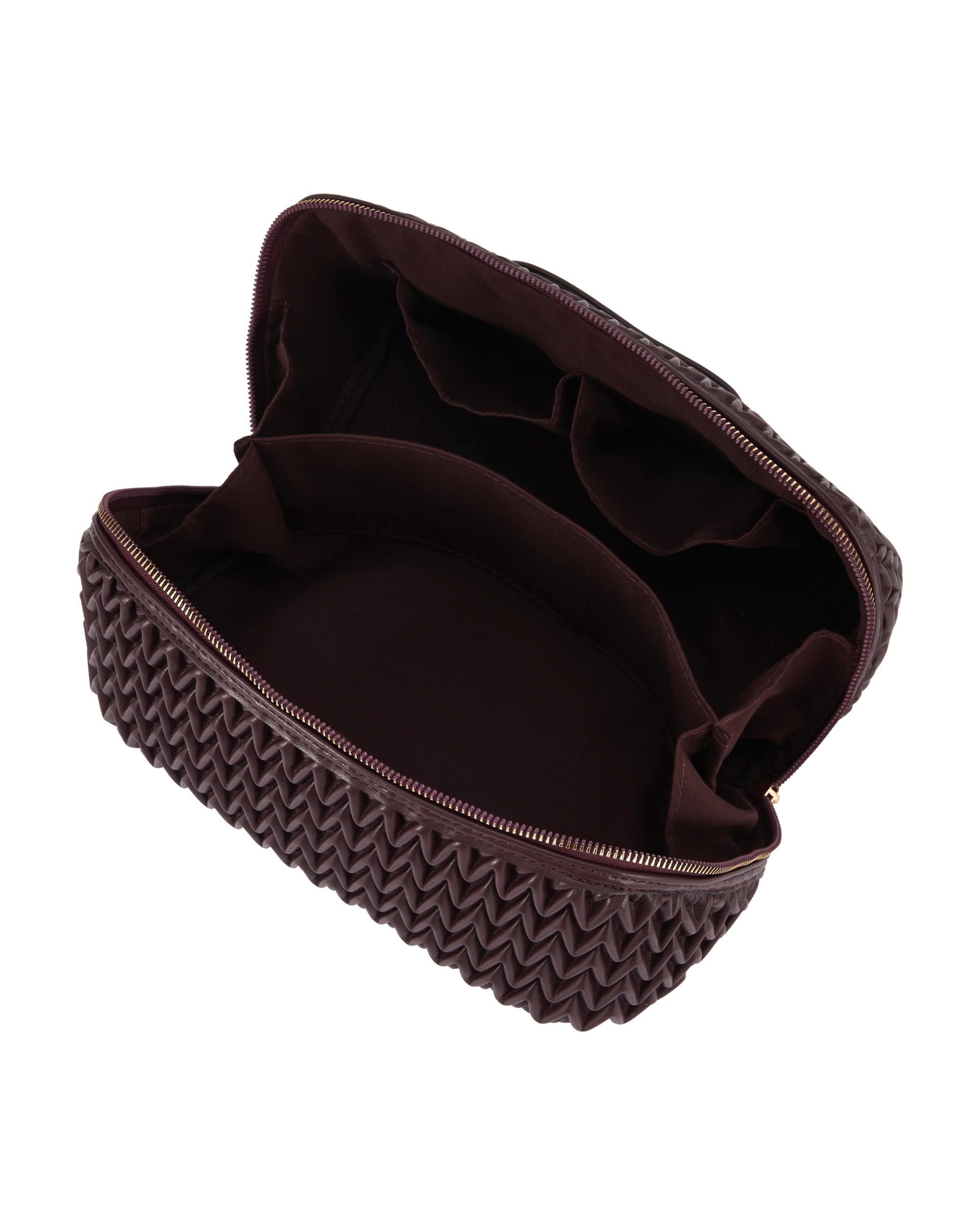 4 OXX Cosmetics Makeup Bag - Brown, 4 of 6