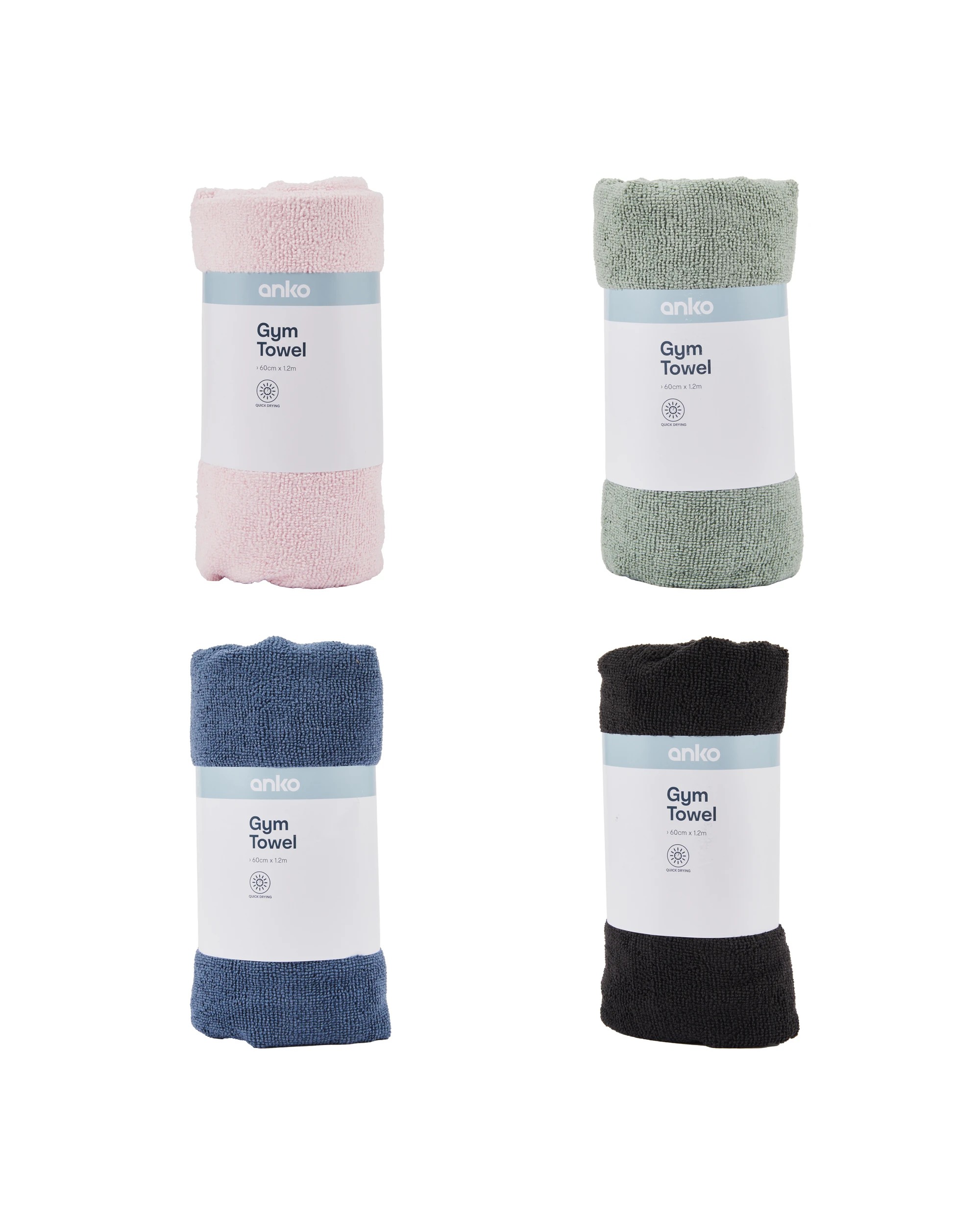 5 Gym Towel - Assorted, 5 of 5