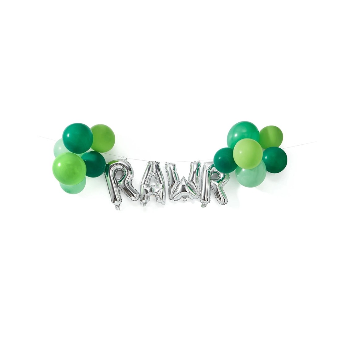 2 16 Piece Dinosaur Balloon Decoration Pack, 2 of 7