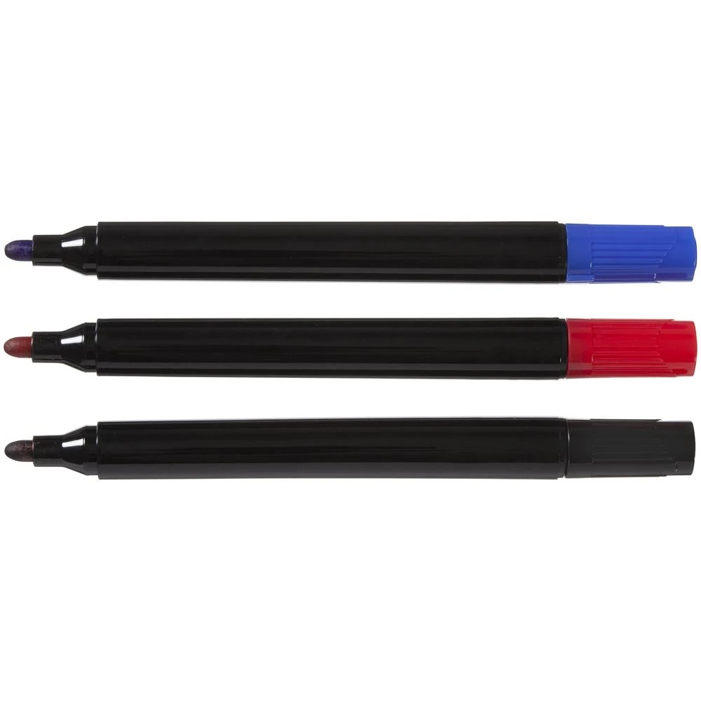 2 Keji Permanent Markers Bullet 2.0mm Assorted 3 Pack, 2 of 2