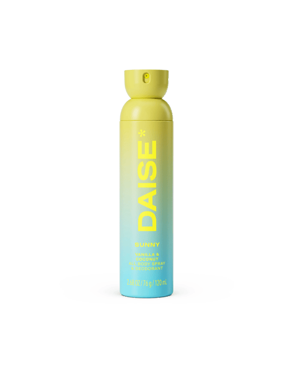 DAISE Sunny All Body Spray and Deodorant 120ml - Vanilla and Coconut Scent
