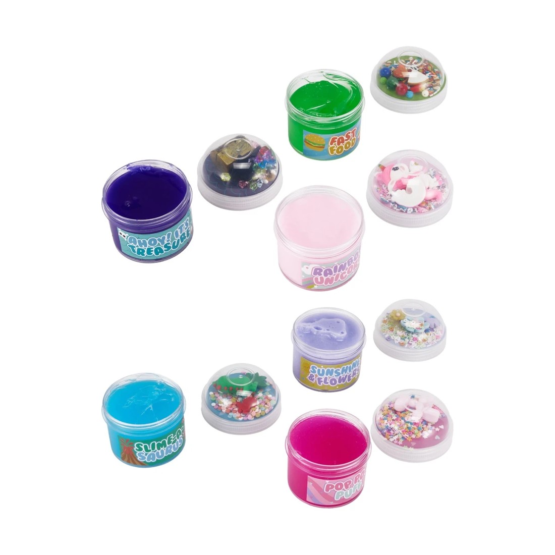 2 Mini Slime Pot - Assorted, 2 of 8
