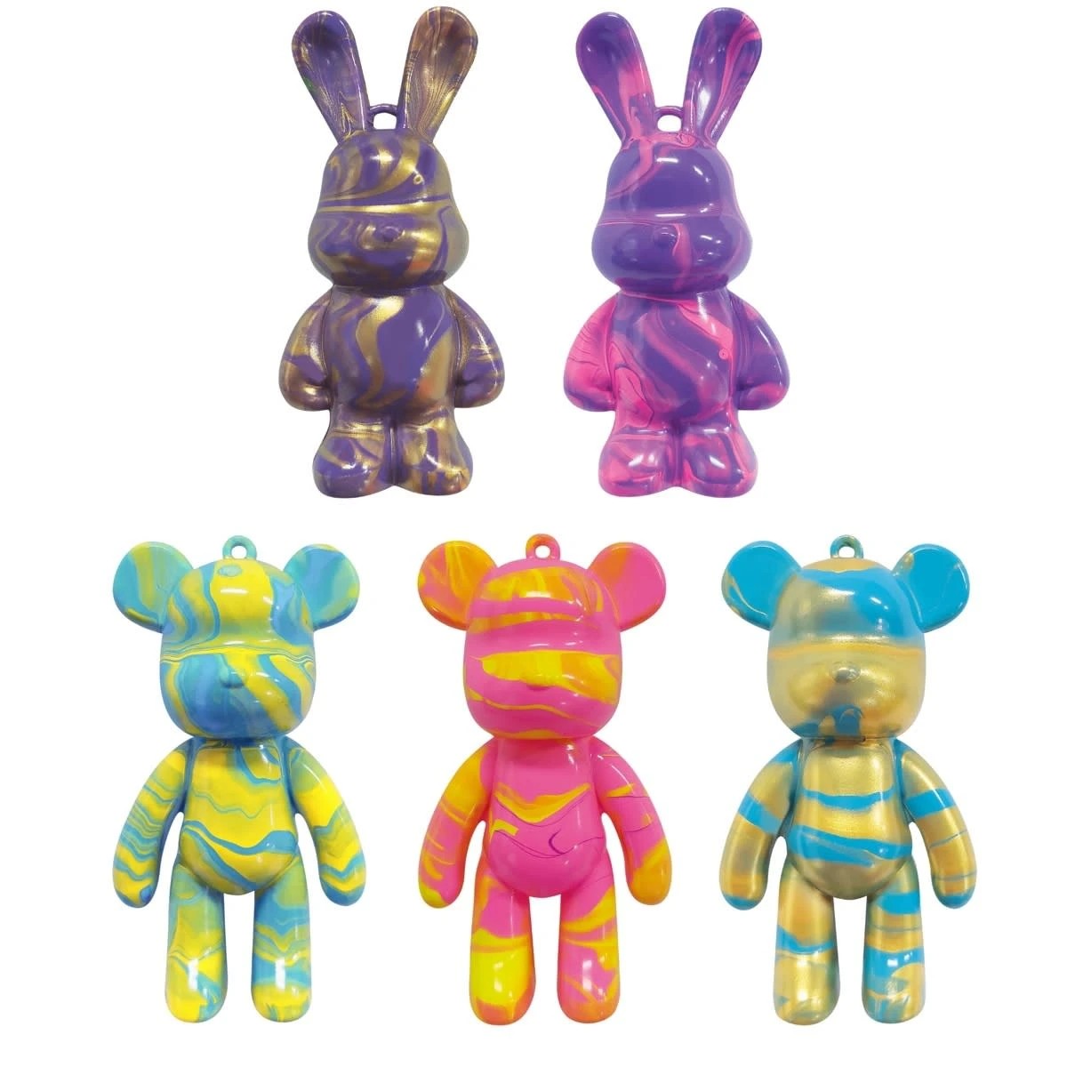 4 Pour Palz Mini Keyring Party Pack, 4 of 10