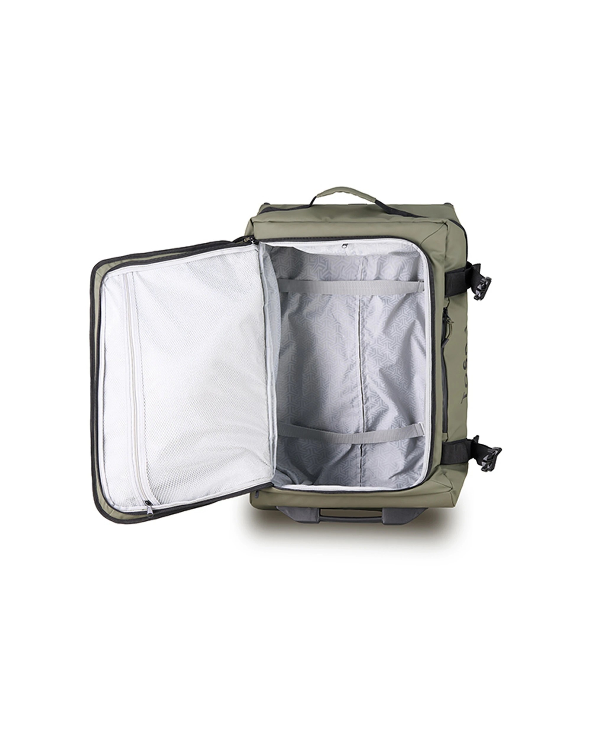 3 Tosca Delta 24" Upright Travel Luggage Duffle Bag Durable Wheel System Khaki - Green, 3 of 4