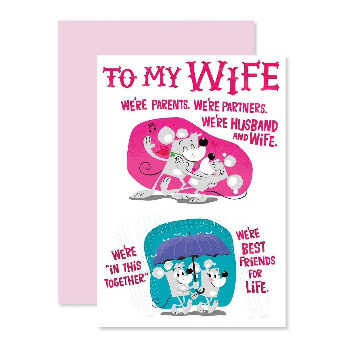 1 Hallmark Mother's Day Card - To My Wife, 1 of 3