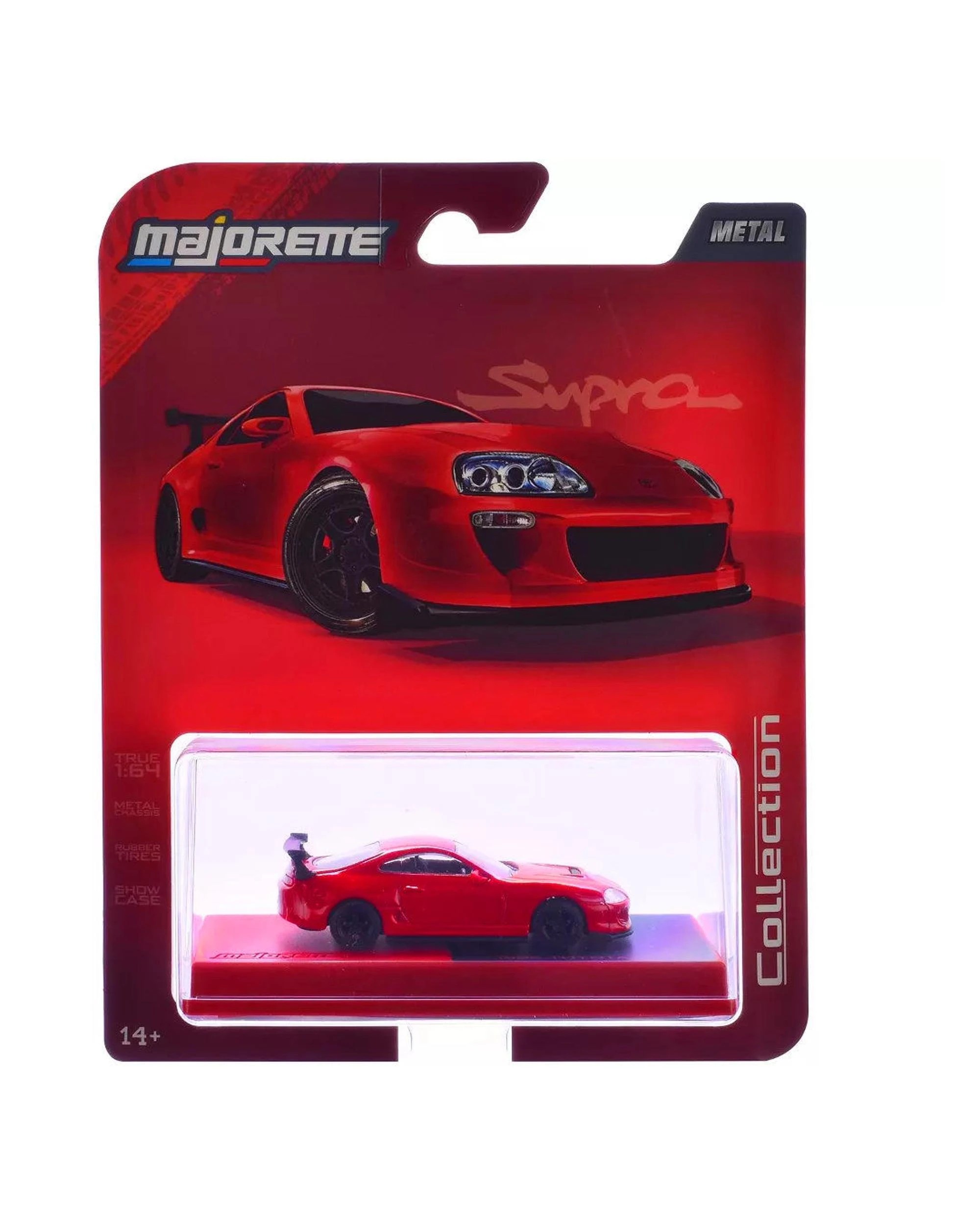 2 Majorette Collection Series 1995 Toyota Supra Diecast Vehicle - Red, 2 of 6