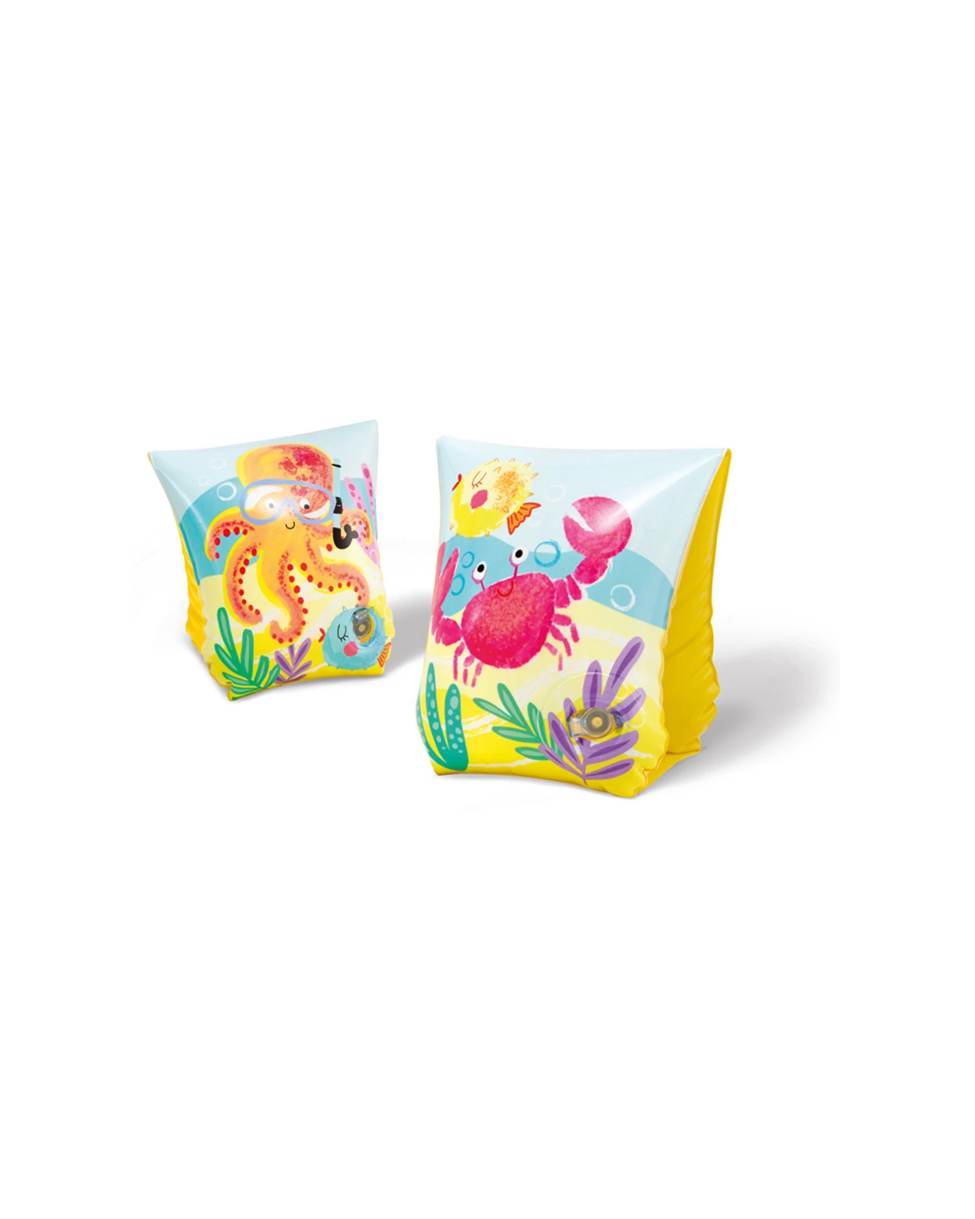 1 Intex 2pc Tropical Buddies 23cm Kids Inflatable Arm Bands - Multi, 1 of 4