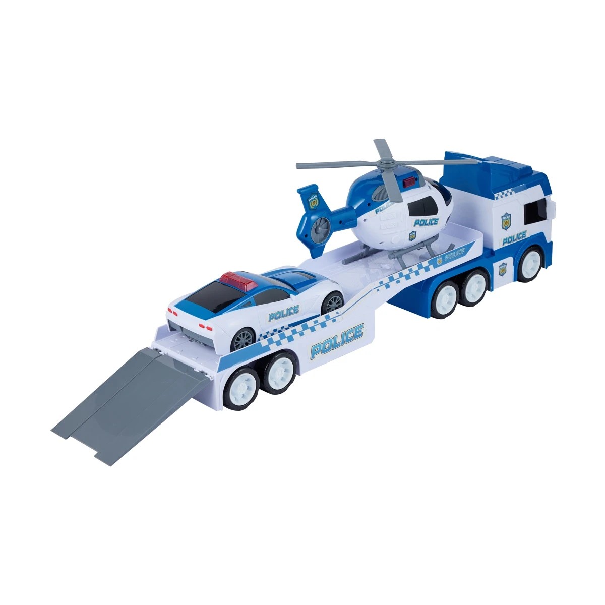 6 Lights & Sounds Police Transporter Set, 6 of 10