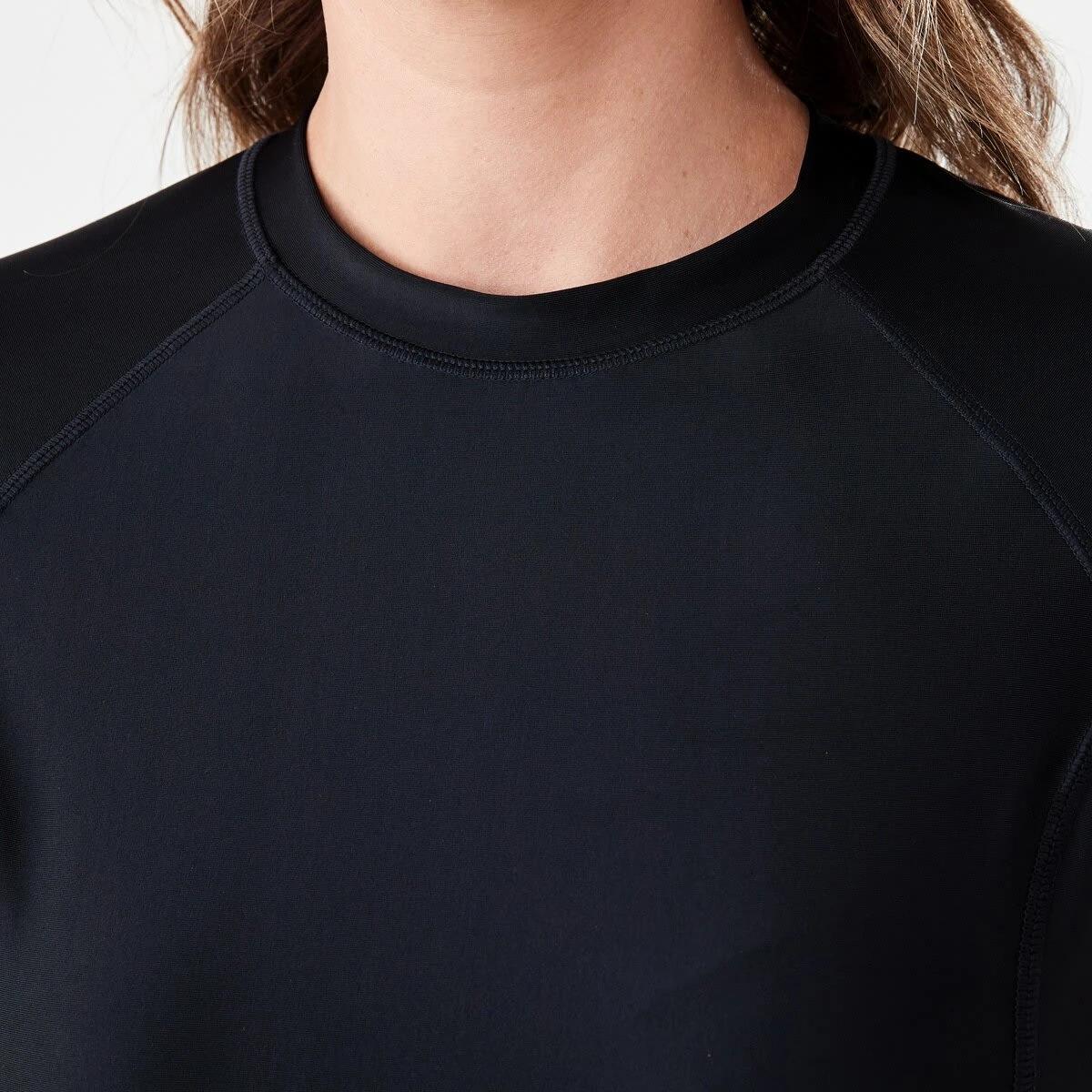 5 Short Sleeve Rash Vest BLACK, 5 of 5