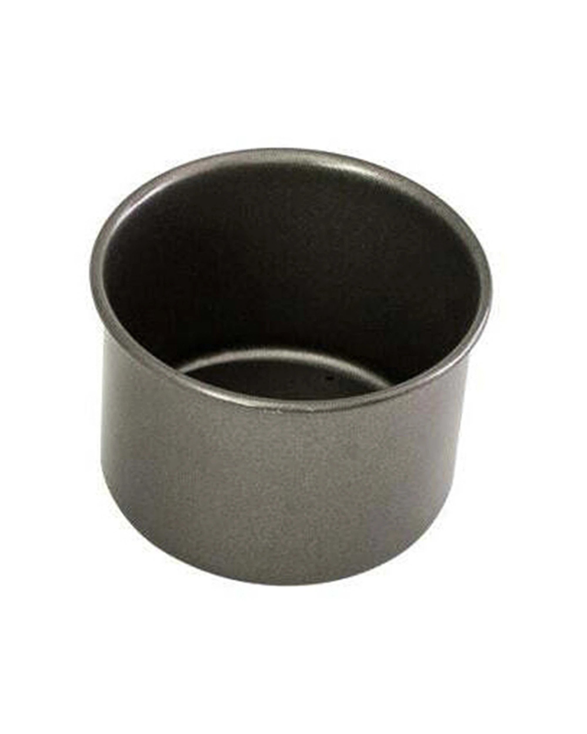 1 Bakemaster Loose Base Carbon Steel 10cm Round Cake Pan Non-Stick Oven Safe - Grey, 1 of 1