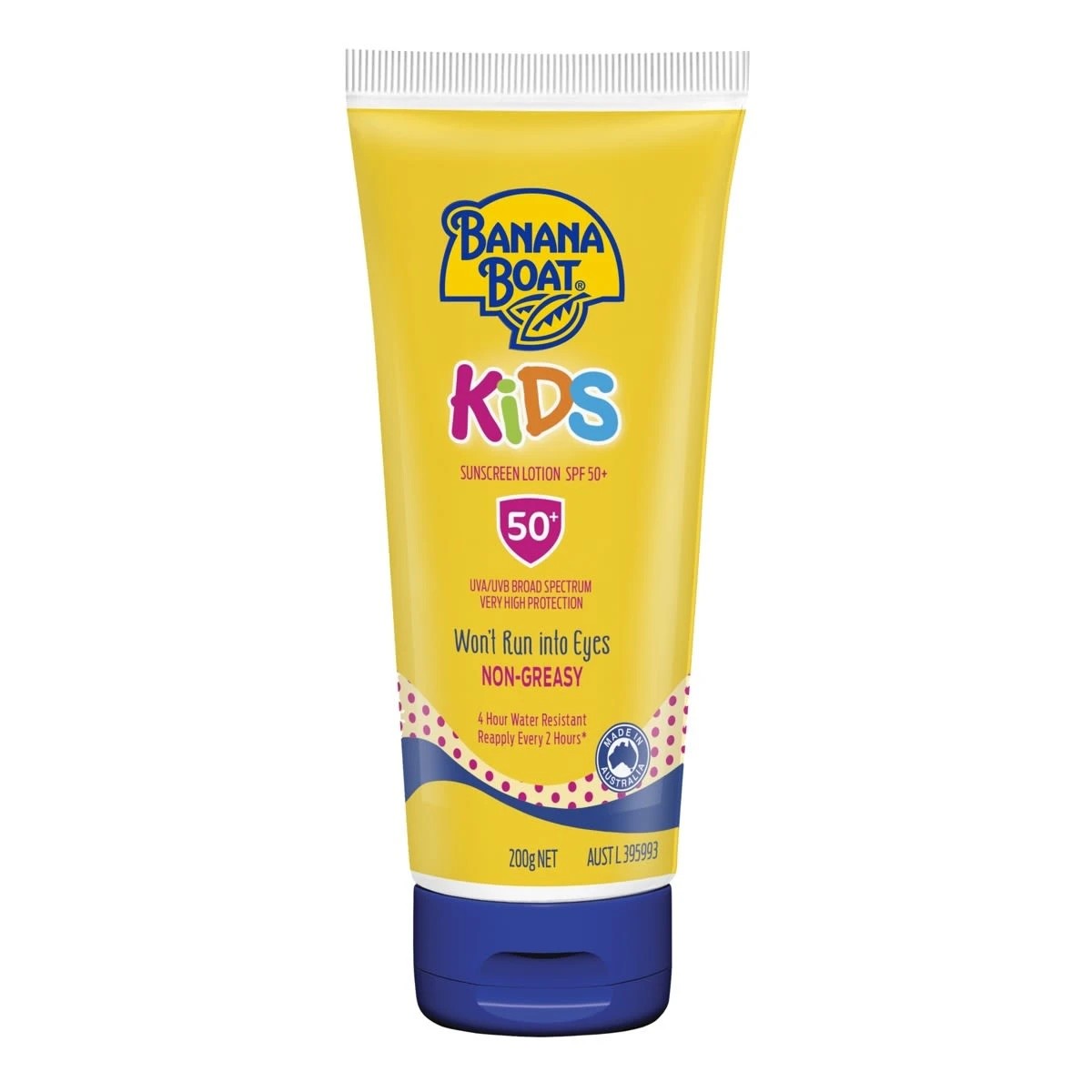 1 Banana Boat Kids SPF50+ Sunscreen Lotion 200g, 1 of 6
