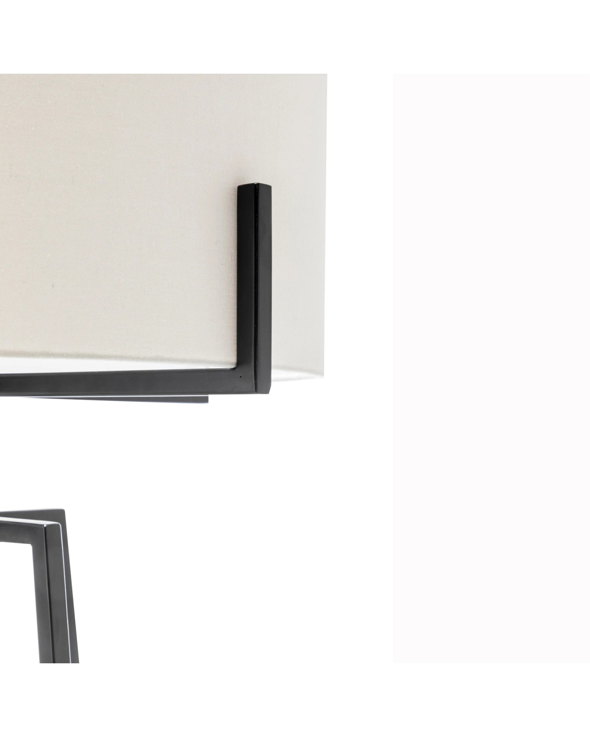 6 BR Home Dimmable Floor and Table Desk Lamp with Linen Shade, 6 of 10