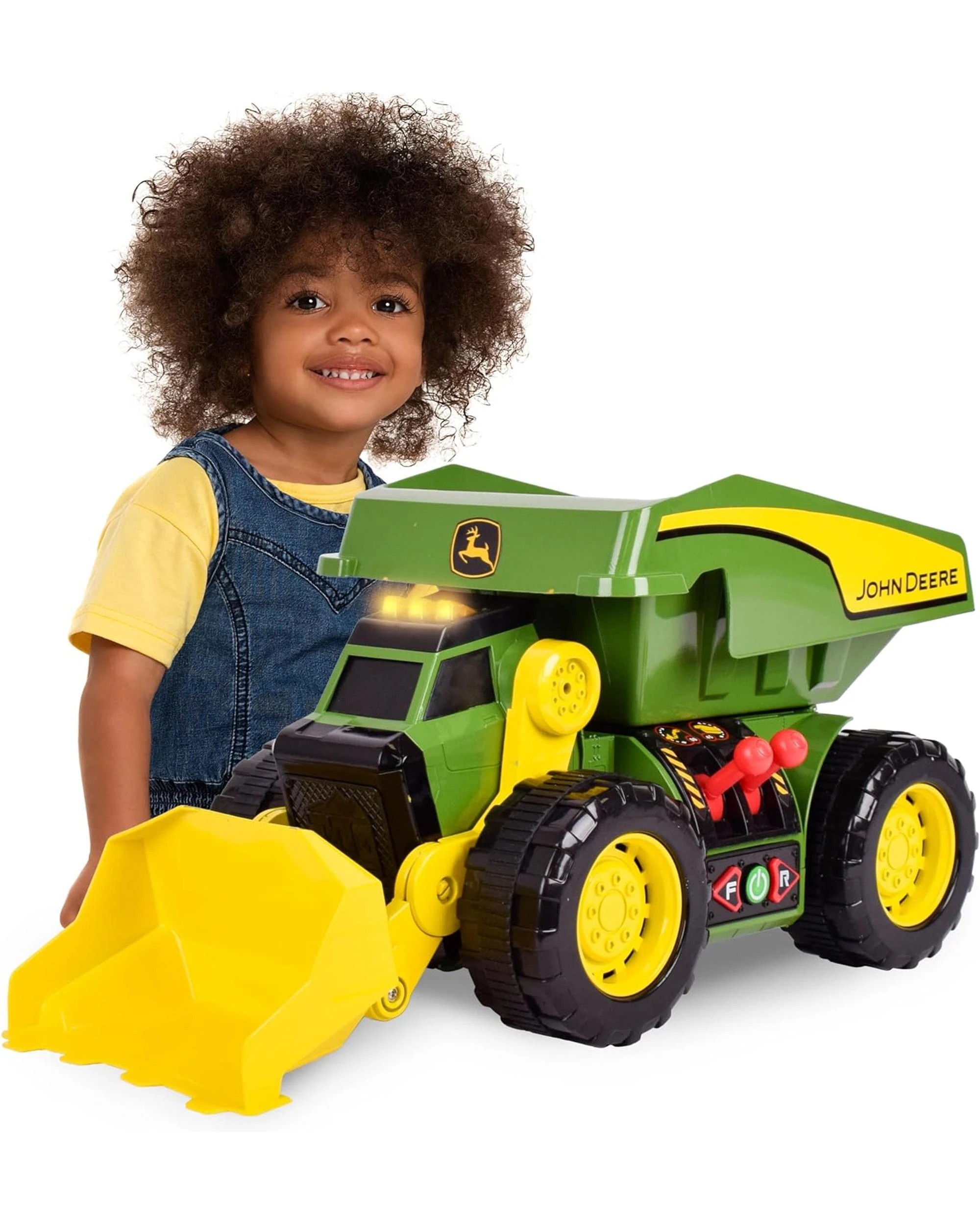 4 John Deere 2-N-1 Dig Rig - Dump Truck and Front-End Loader, 4 of 6