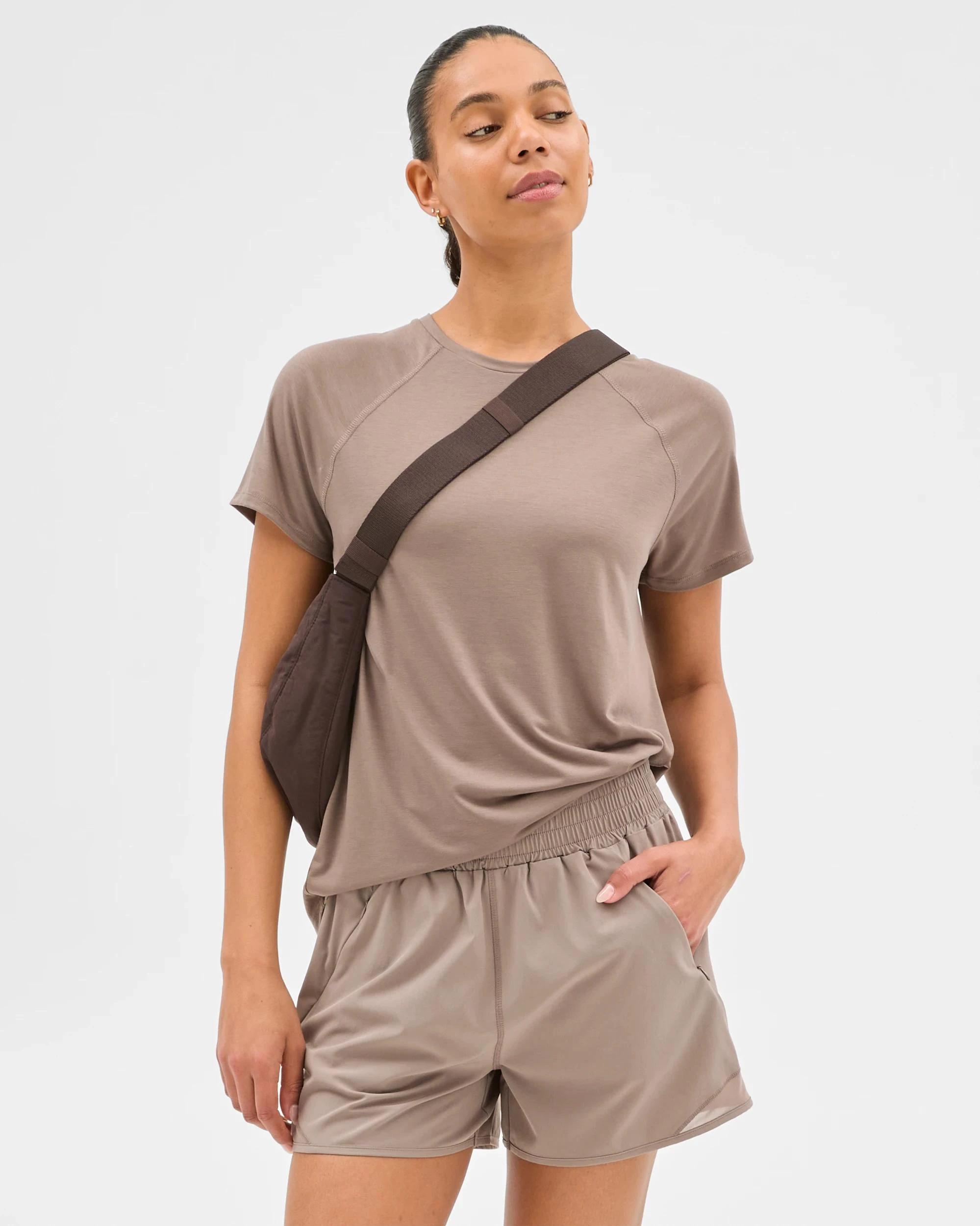 3 Target Active Performance Running Shorts MUSHROOM, 3 of 6