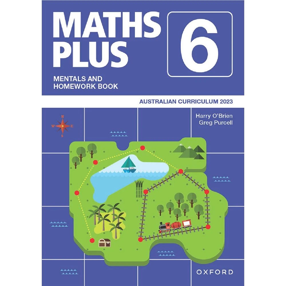 Maths Plus Australian Curriculum Mentals & Homework Book 6 - Kmart