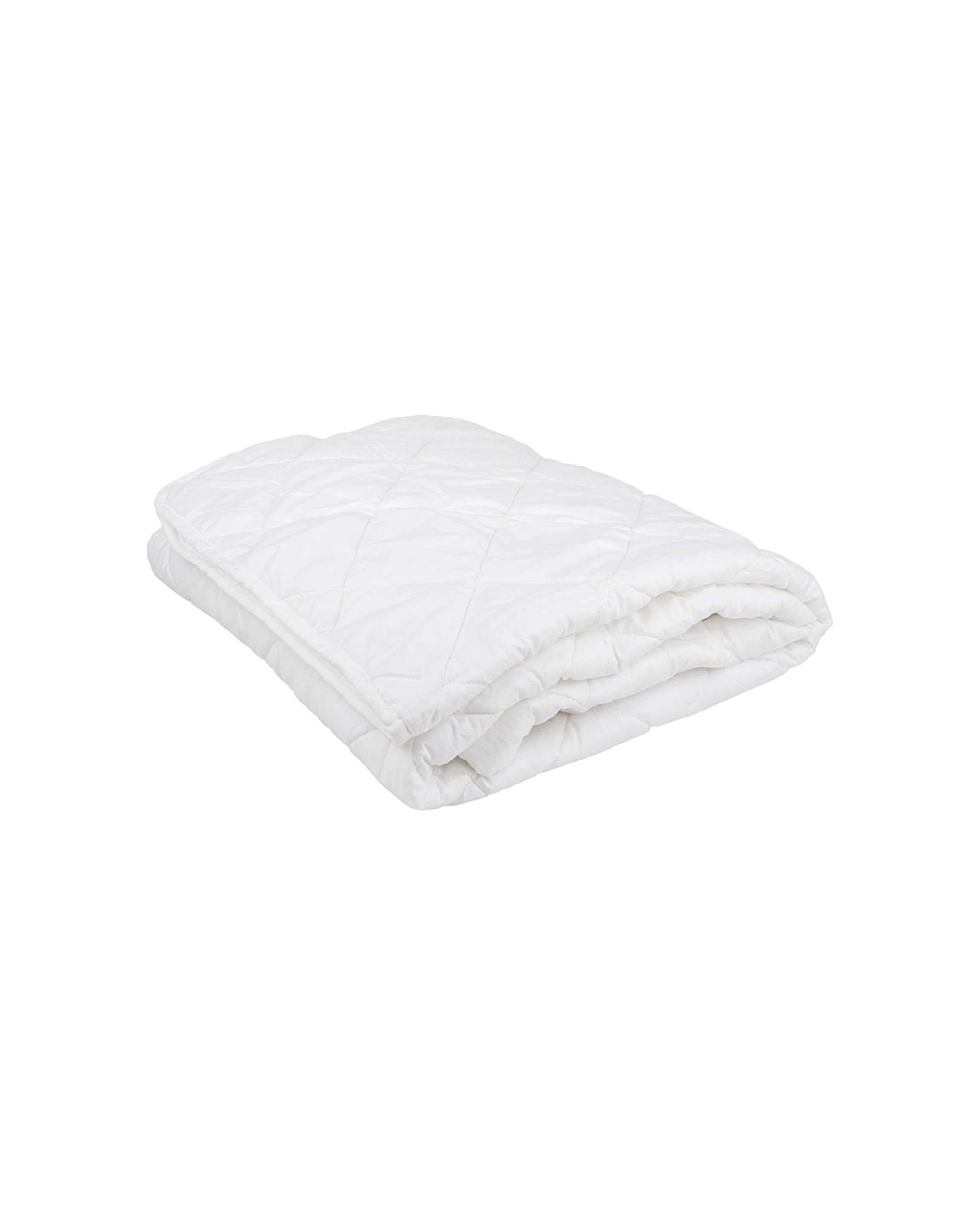 1 Bambury Chateau Fully Fitted Mattress Protector Quilted - King Bed - Natural, 1 of 1