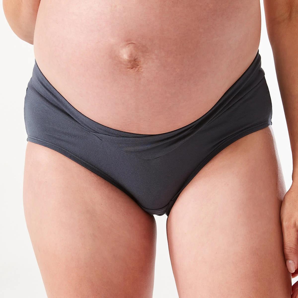 3 3 Pack Maternity Briefs OMBRE BLUE, GULLY GREY, TWILIGHT MAUVE, 3 of 9