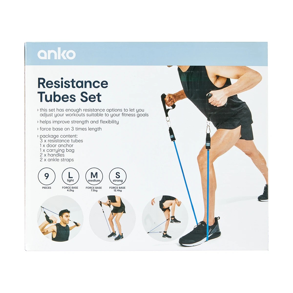 10 9 Piece Resistance Tube Set, 10 of 10