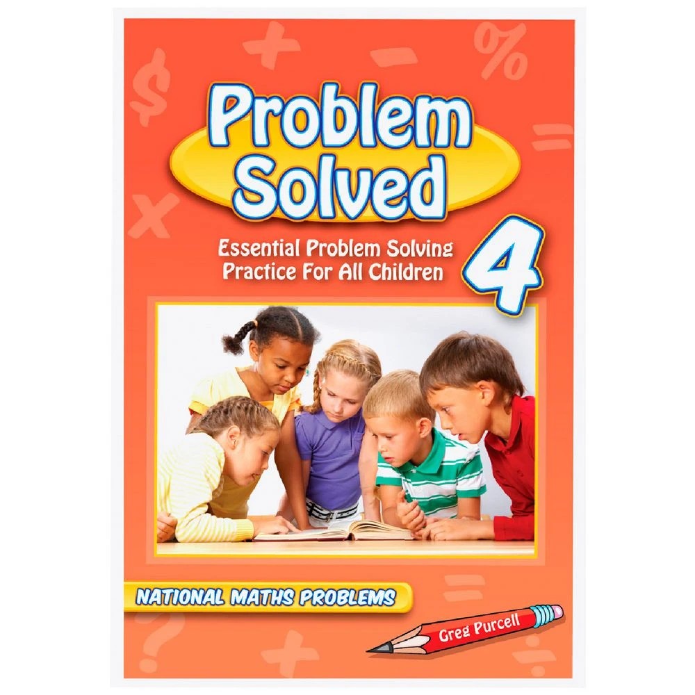 1 Problem Solved Mathematics Activity Book 4, 1 of 4