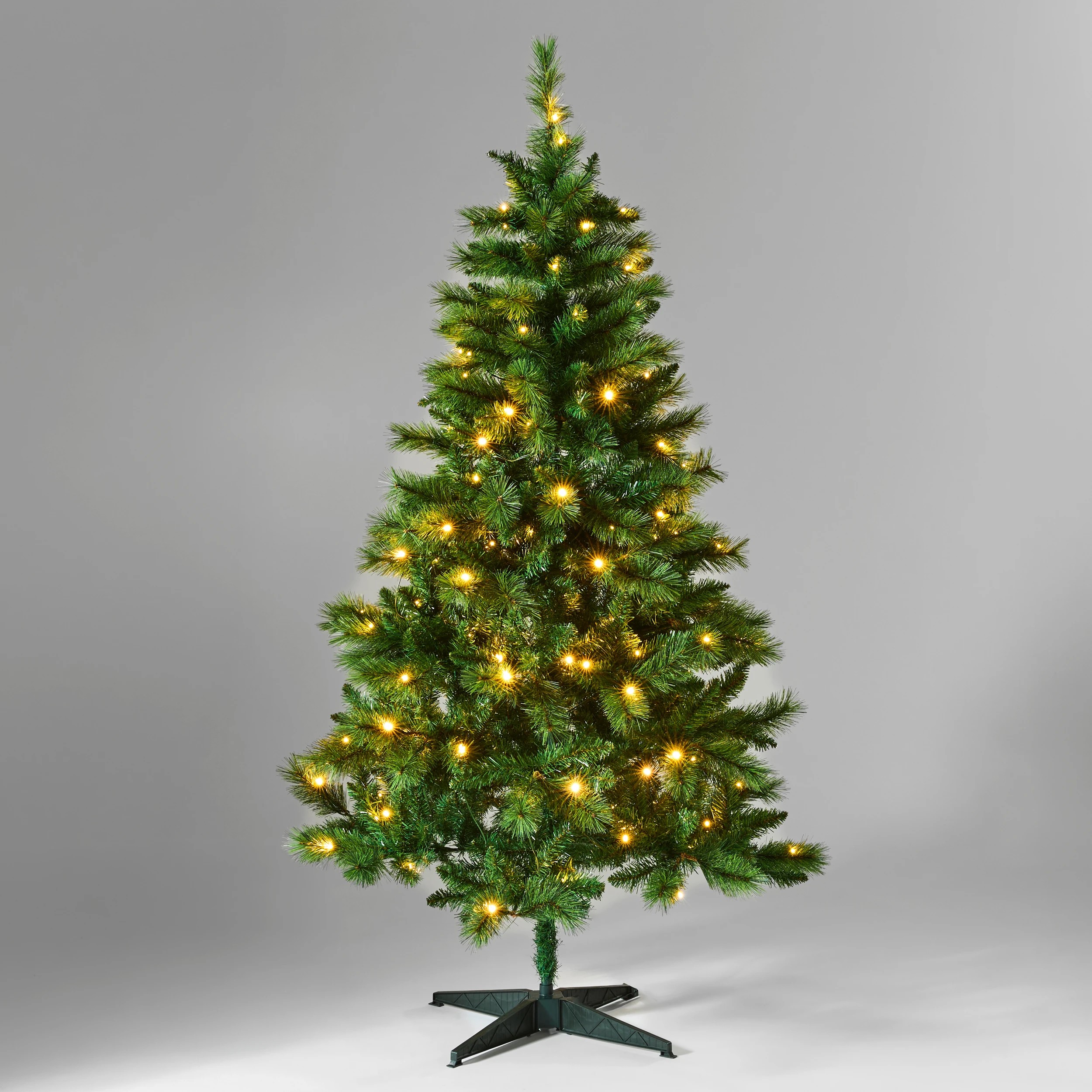 3 1.82m (6ft.) Kingston Prelit Christmas Tree, 3 of 8