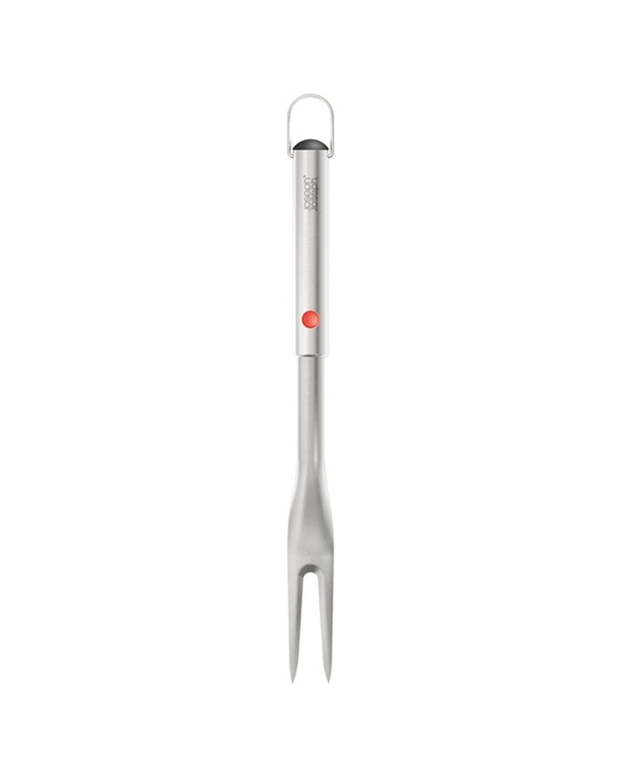4 Joseph Joseph GrillOut 3pc BBQ Set Fork Turner And Tongs Stainless Steel - Silver, 4 of 8