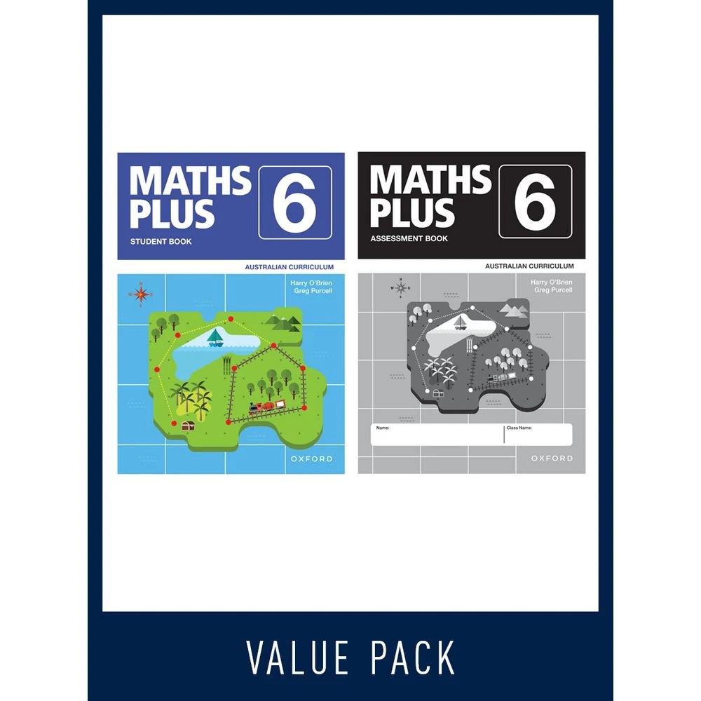 1 Maths Plus Australian Curriculum Value Pack Year 6, 1 of 5