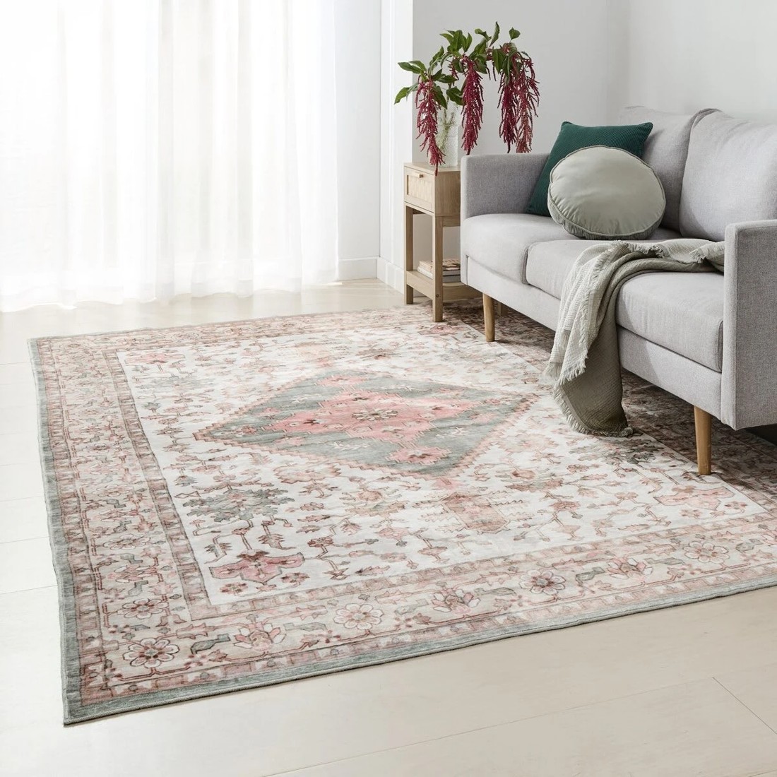 1 Lila Soft Washable Rug - Extra Large - 270cm x 180cm, 1 of 9