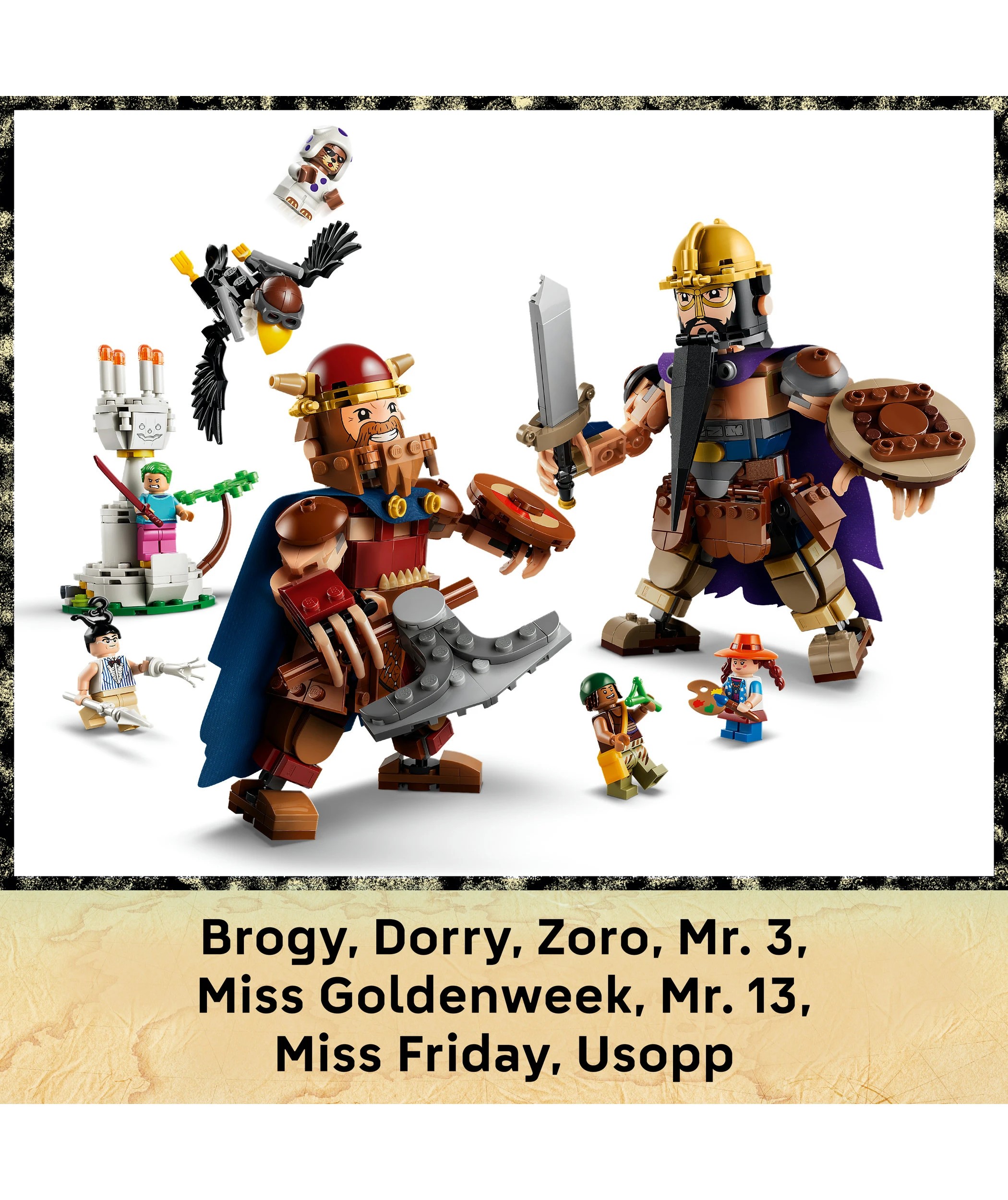 6 LEGO ONE PIECE Dorry vs. Brogy – Giants of Little Garden 75644, 6 of 10