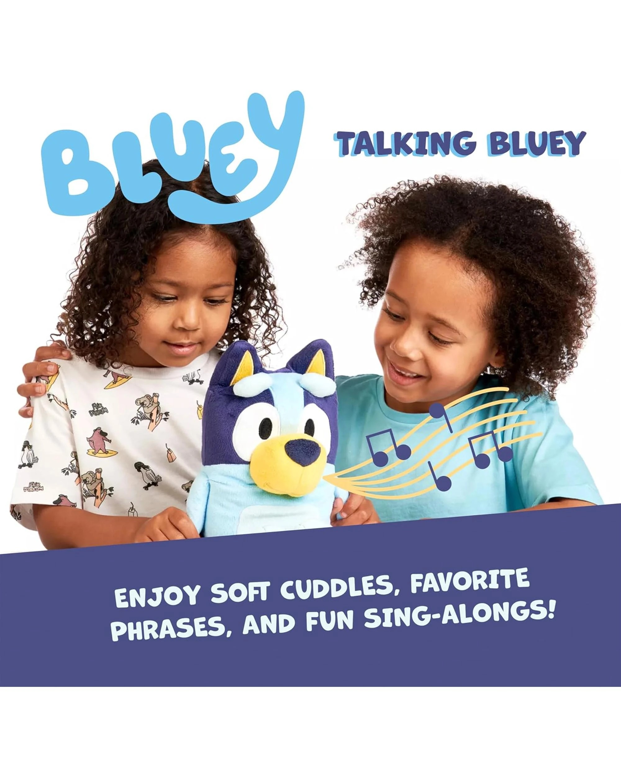 6 Bluey Talking Bluey Series 2 Plush, 6 of 7