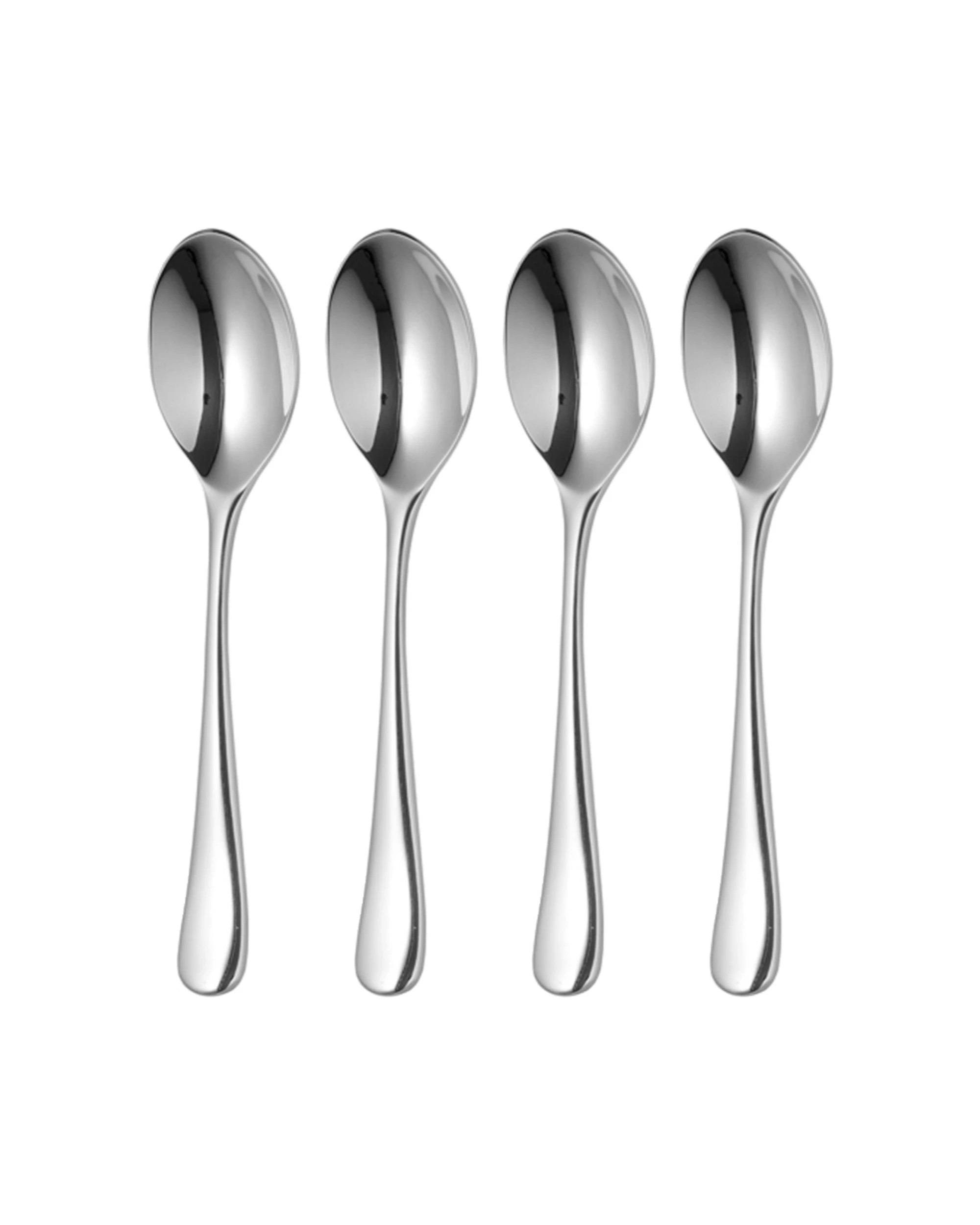 1 Robert Welch 4x Radford Utensils Collection Coffee Spoon Stainless Steel - Silver, 1 of 2