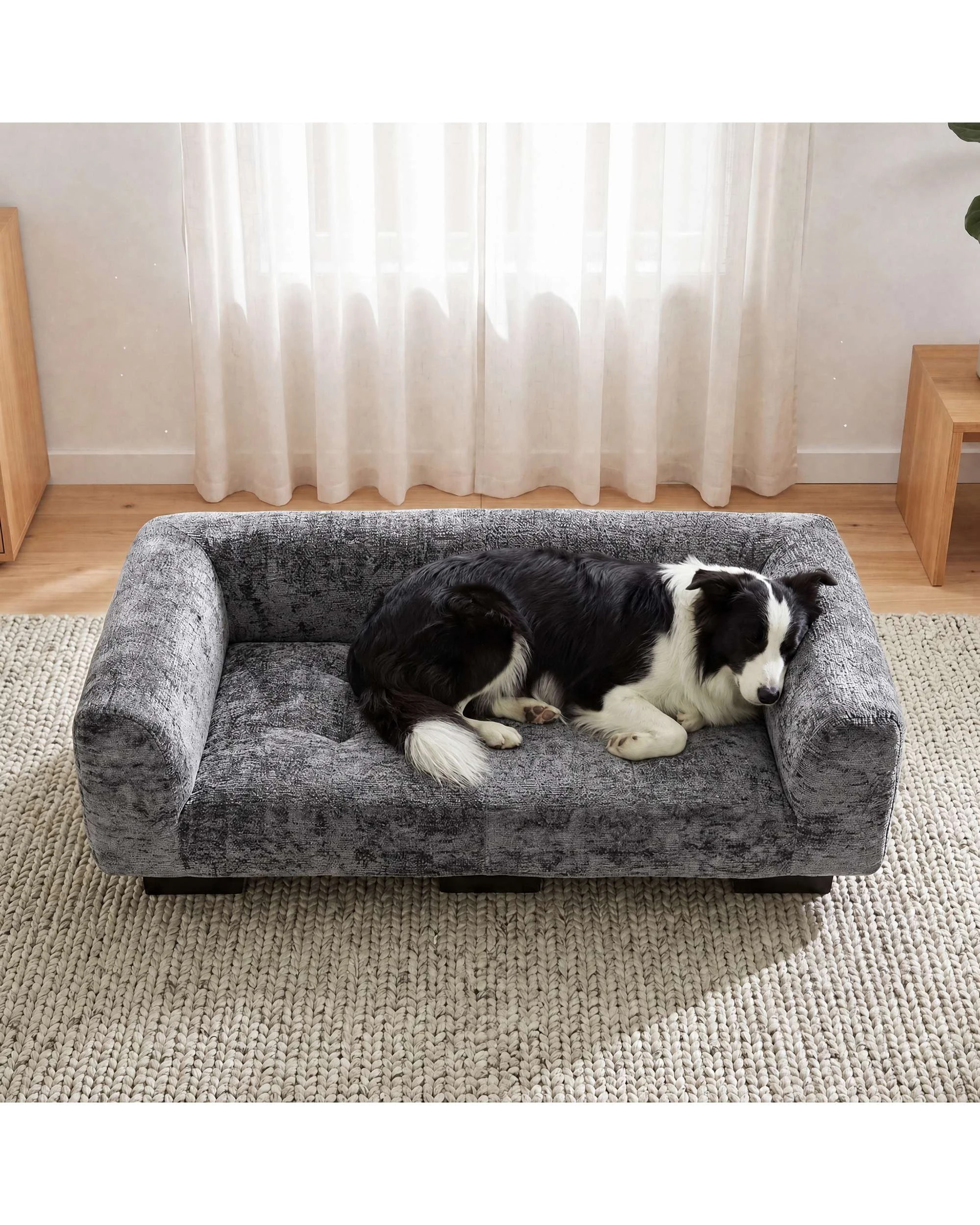 3 Advwin Pet Sofa Bed Elevated Pet Lounge Couch, 3 of 7
