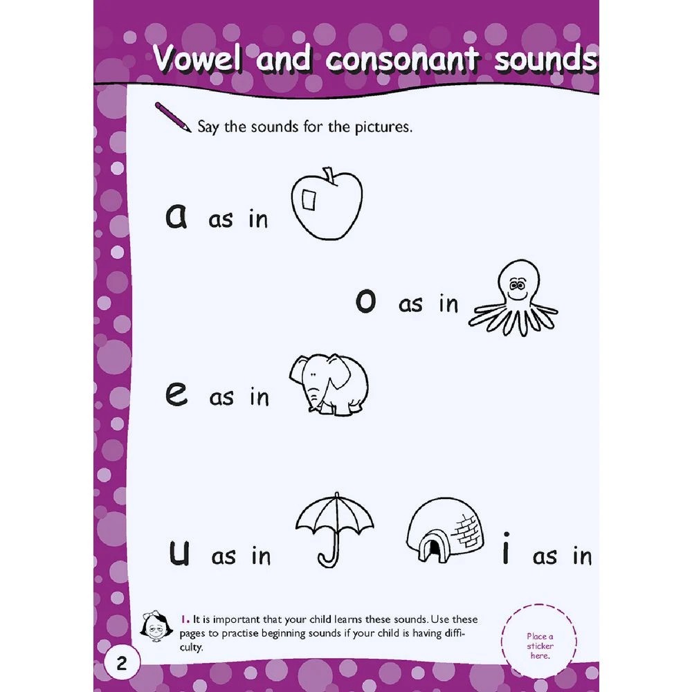 3 Excel Early Skills English Book 4 Consonants, 3 of 4