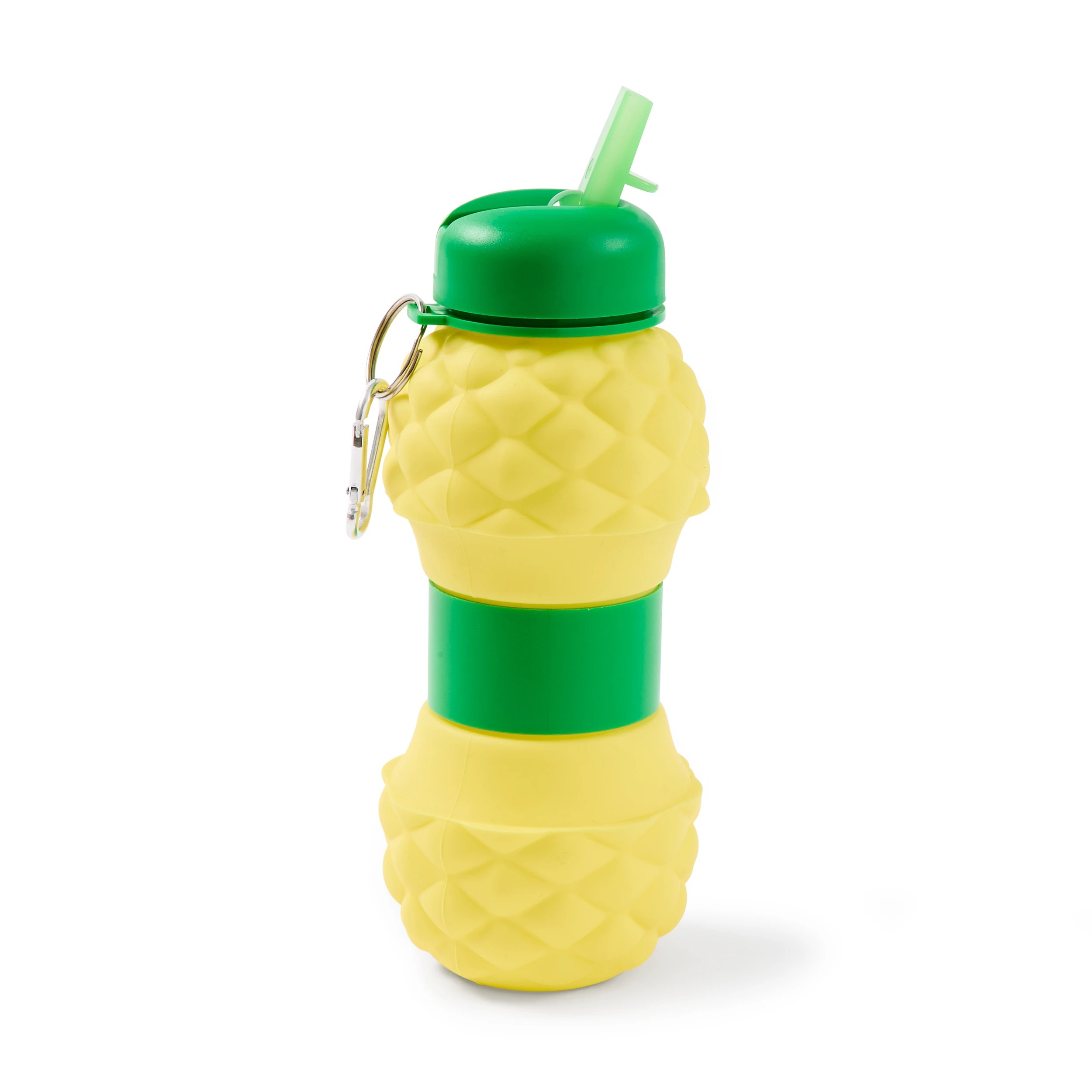 5 Pop-Up Collapsible Drink Bottle - Pineapple, 5 of 10