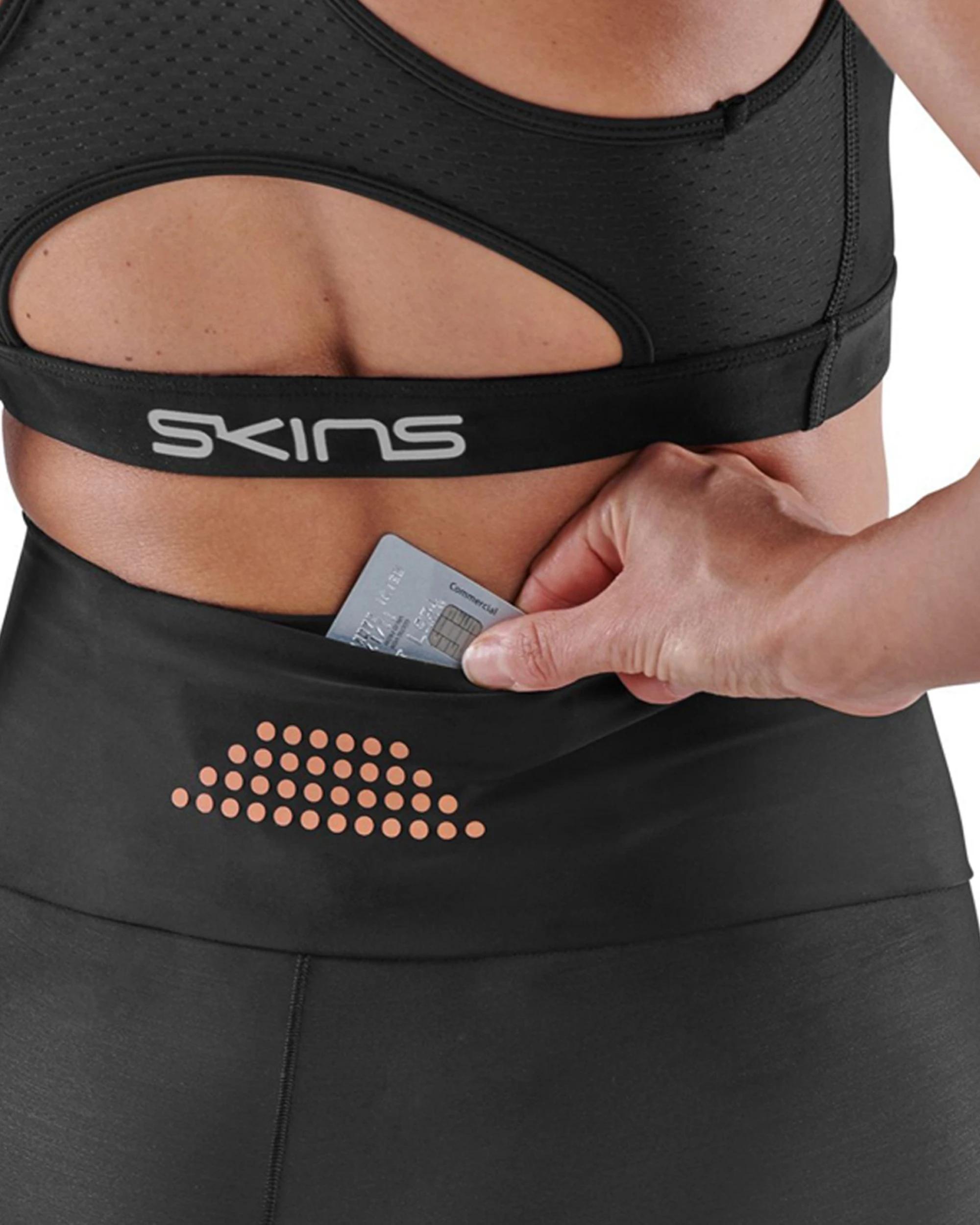 5 SKINS Compression Women's Series-5 Activewear Long Tights BLACK, 5 of 5
