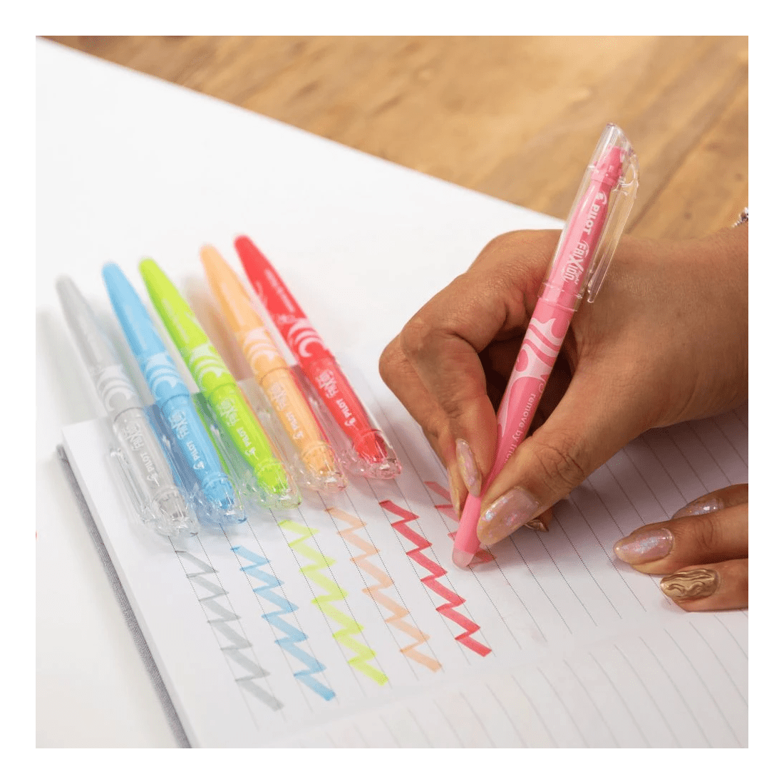 3 PILOT Frixion Light Erasable Highlighter Natural Red, 3 of 3