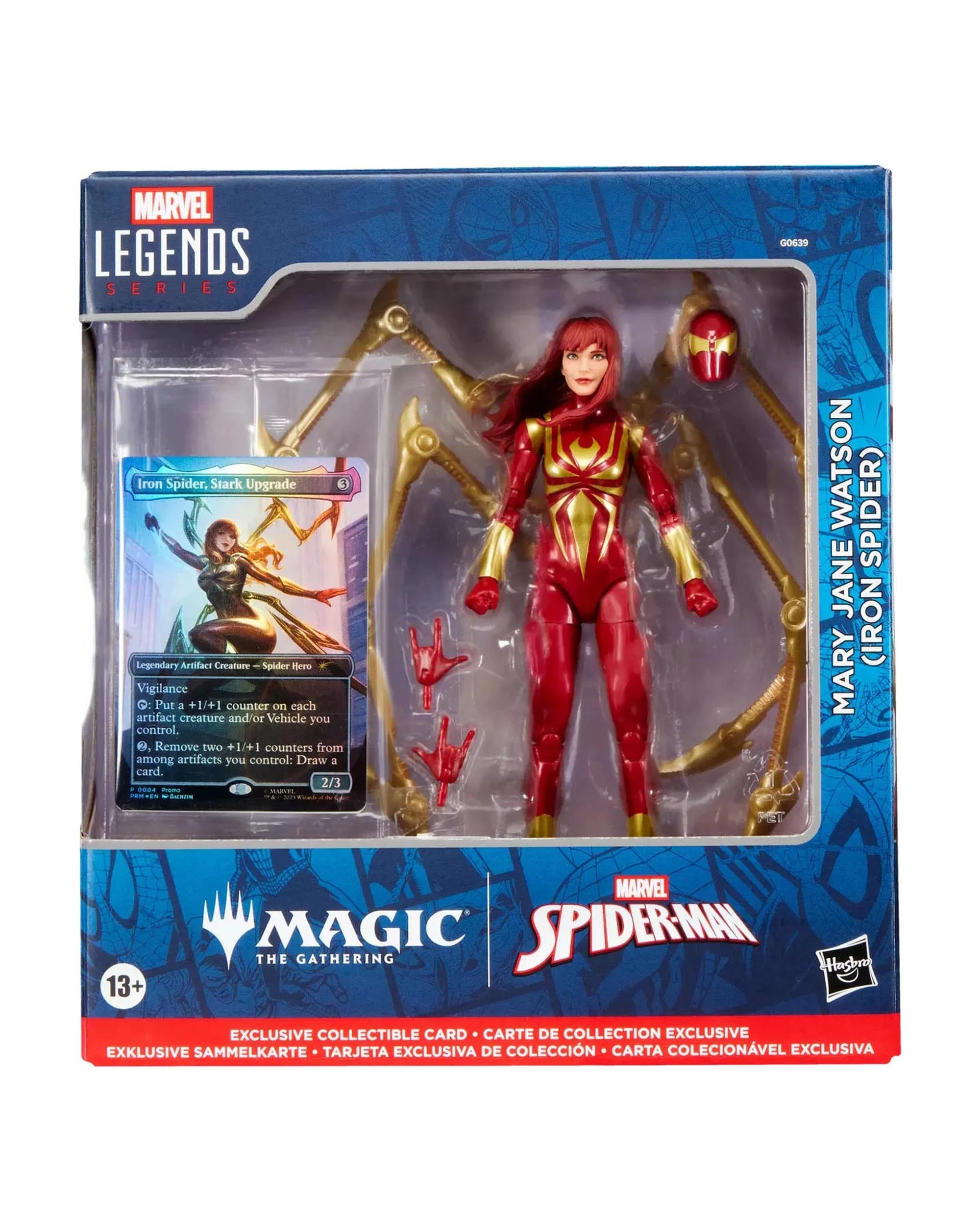 1 Marvel Legends Series Magic: The Gathering Mary Jane Watson - Iron Spider, 1 of 9