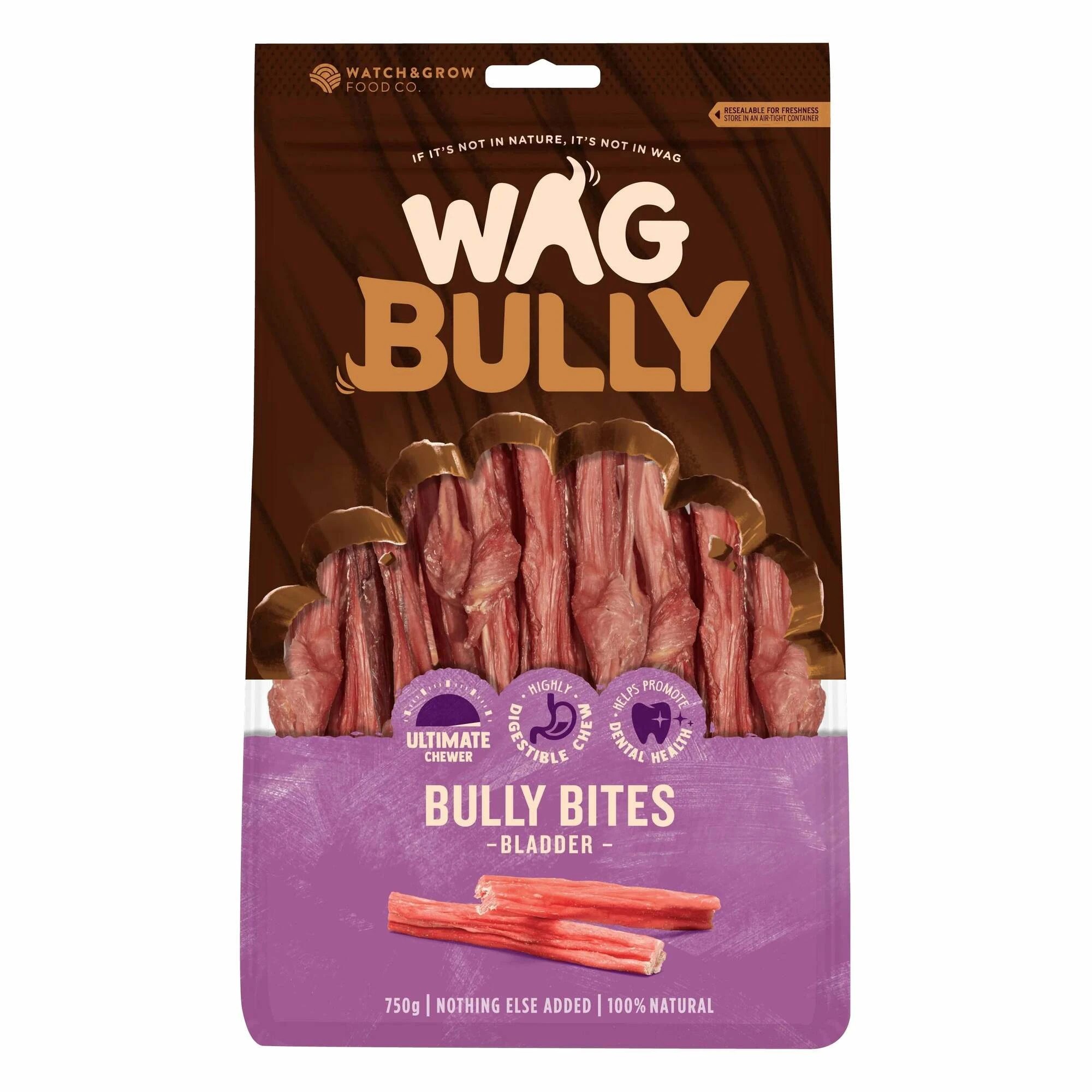 1 WAG Bully Bites 750g Treats, 1 of 2