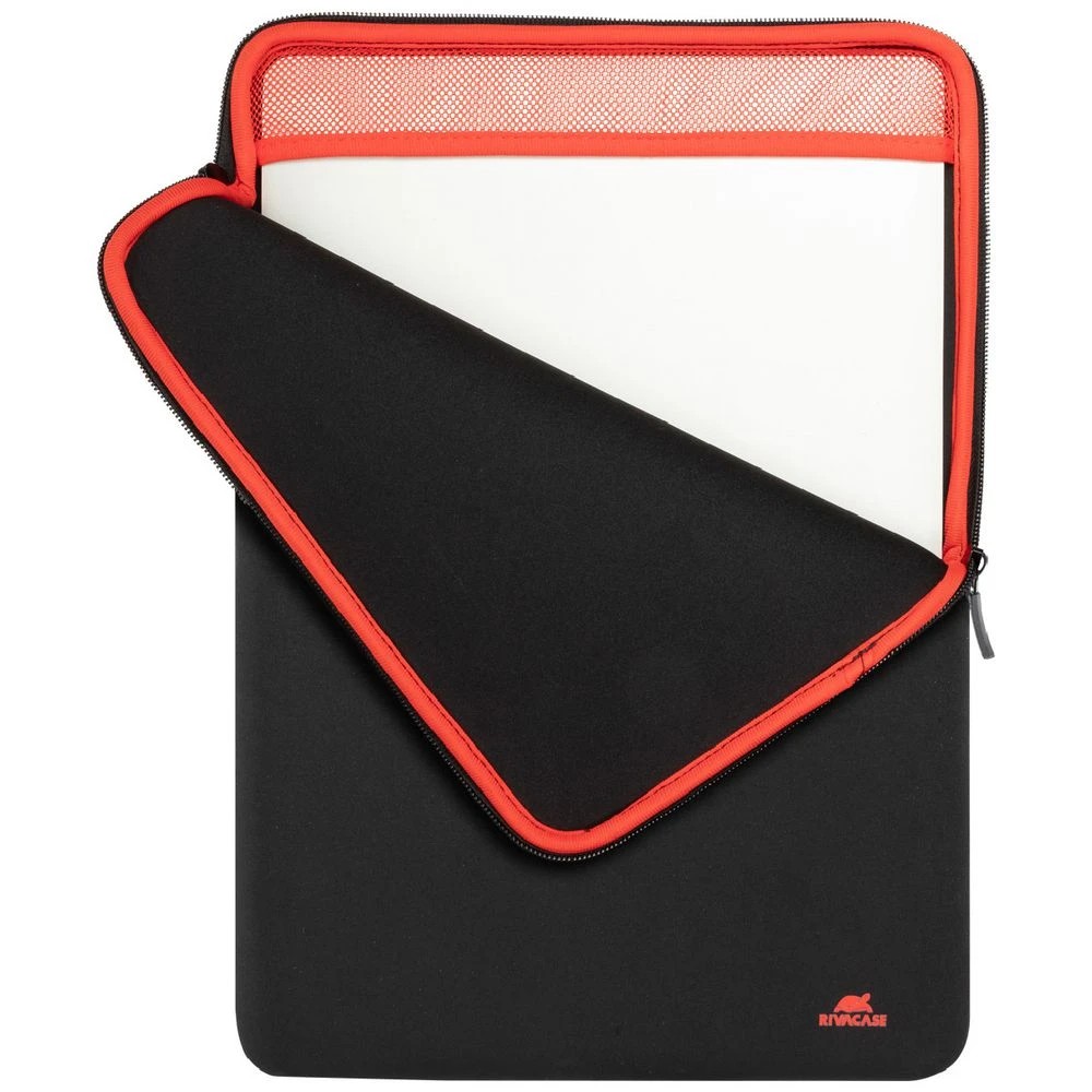 3 Rivacase Vertical 15.6" Laptop Sleeve Black, 3 of 10