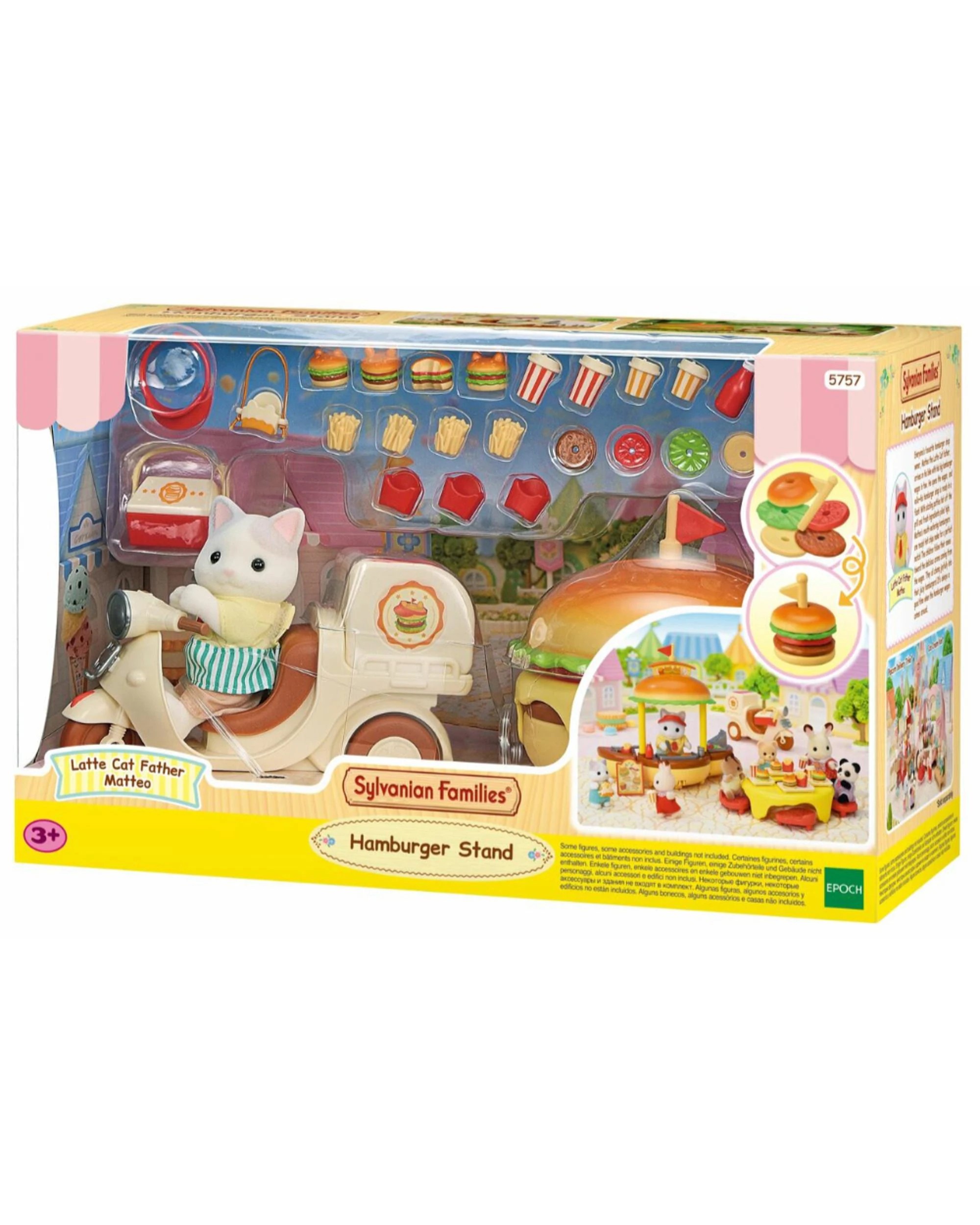 1 Sylvanian Families Hamburger Stand, 1 of 4