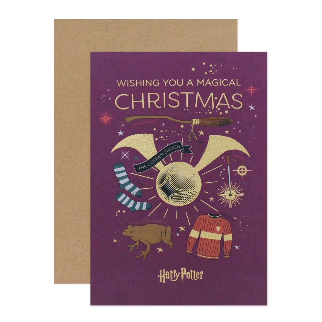 1 Hallmark Christmas Card - Harry Potter, 1 of 3