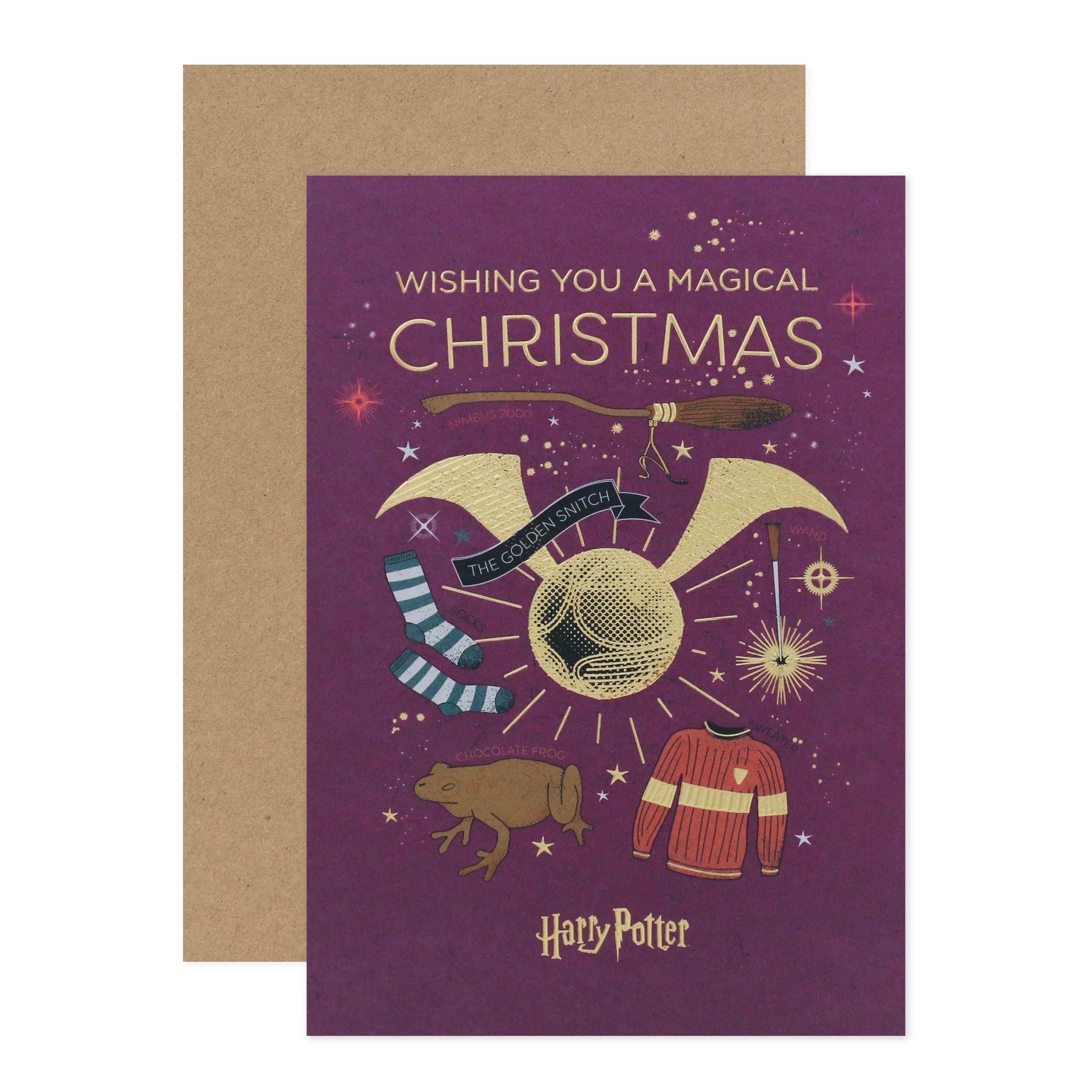 1 Hallmark Christmas Card - Harry Potter, 1 of 3