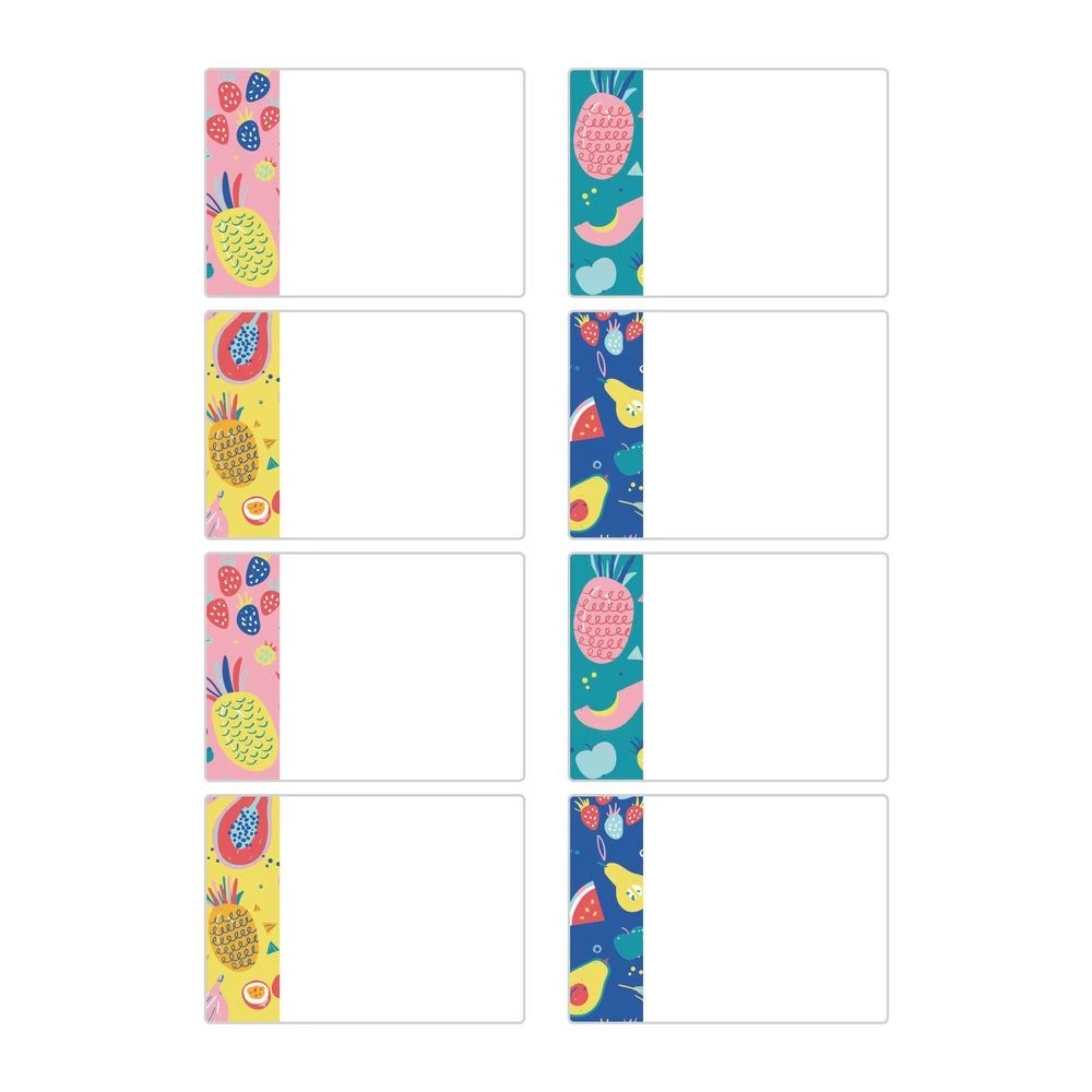 3 Avery 8UP Freezer-Safe Kitchen & Pantry Labels Blue 5 Sheets, 3 of 6