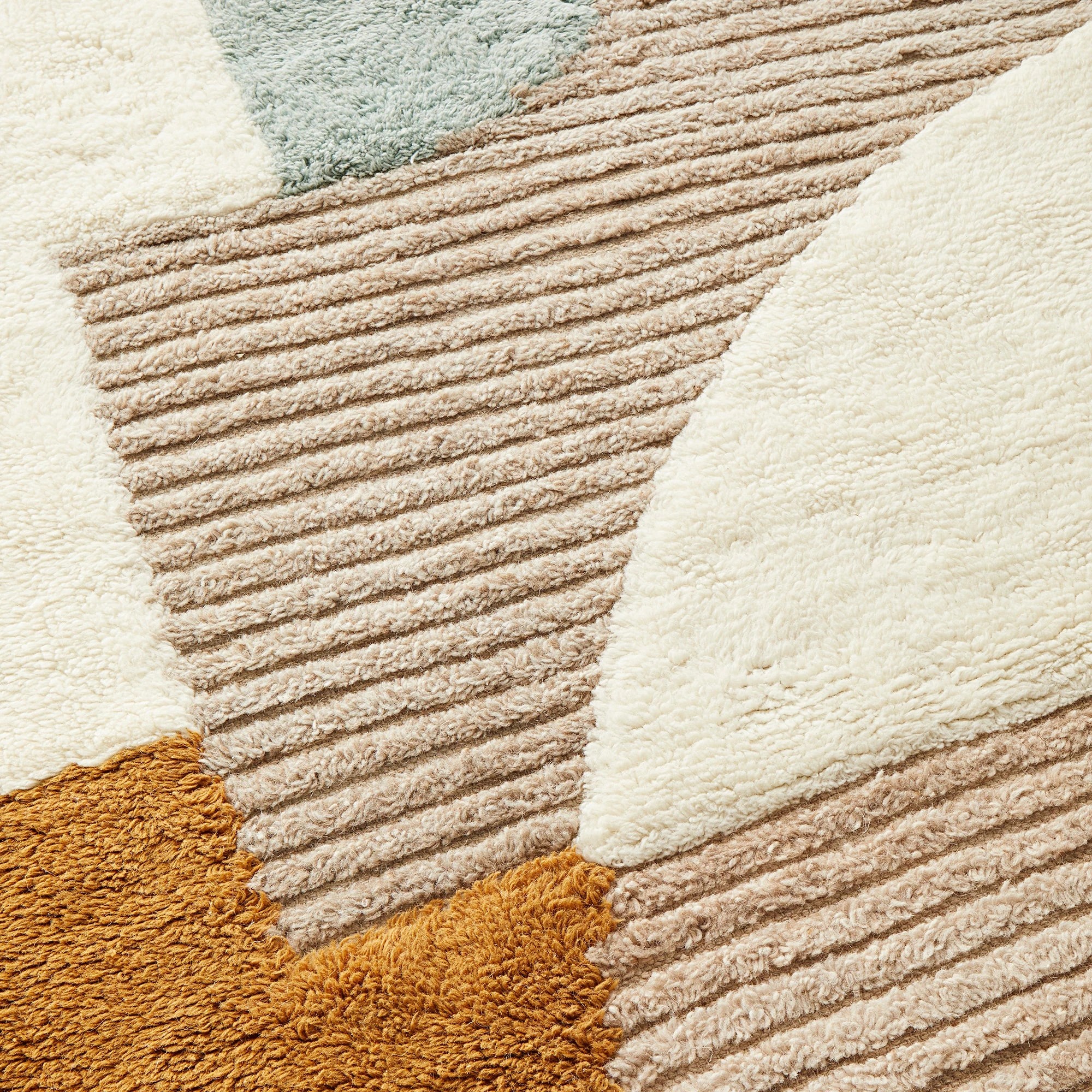 4 Common Ground Rugs Lumina Elroy 330x240cm - Extra Large Wool & Cotton Rug - White, 4 of 6