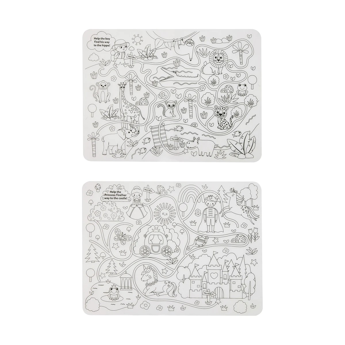 4 9 Pack Colour in Washable Silicone Placemat - Assorted, 4 of 10