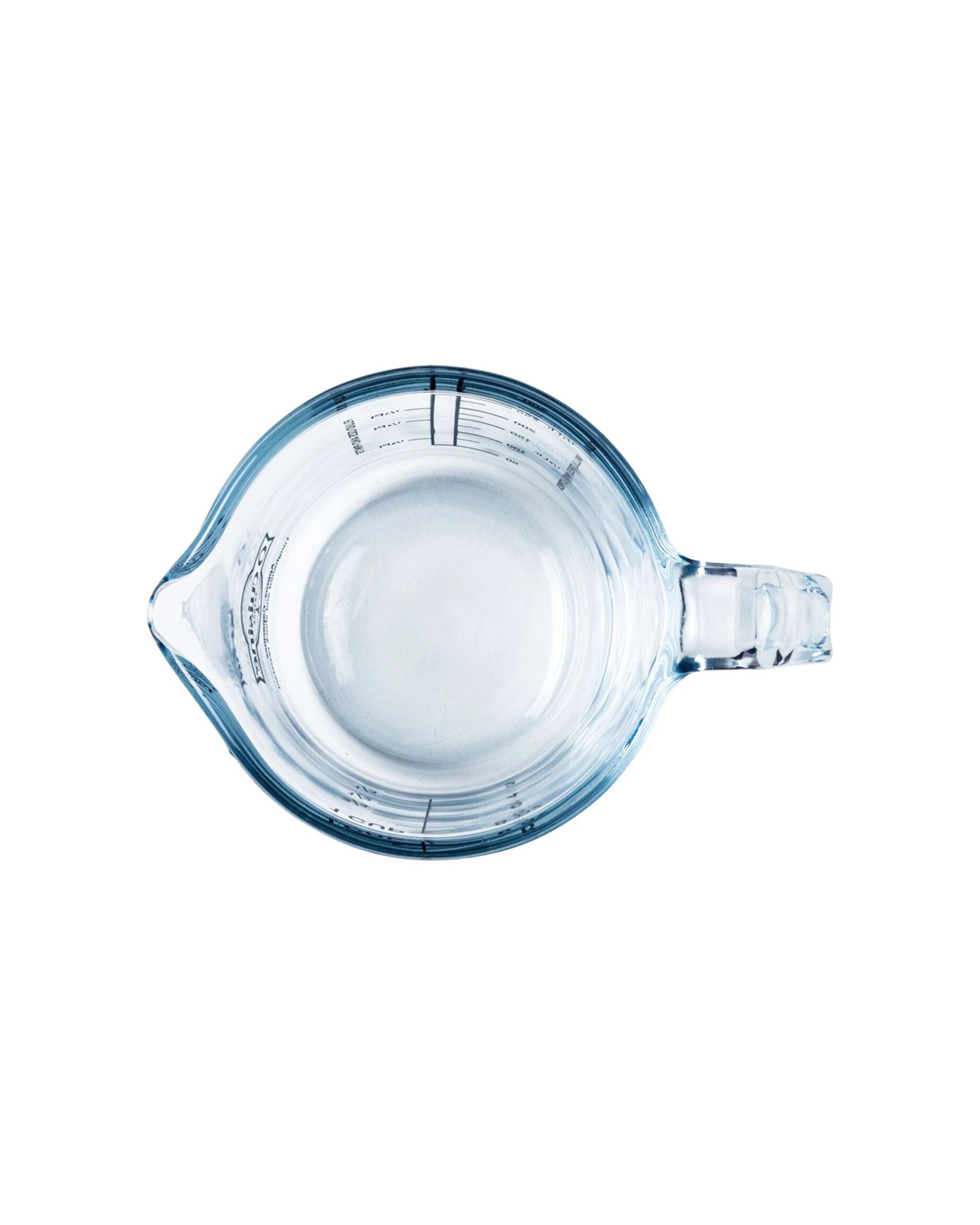 3 Ocuisine 0.25l Glass Measuring Jug With Handle Kitchen Measuring Cup - Plain, 3 of 4