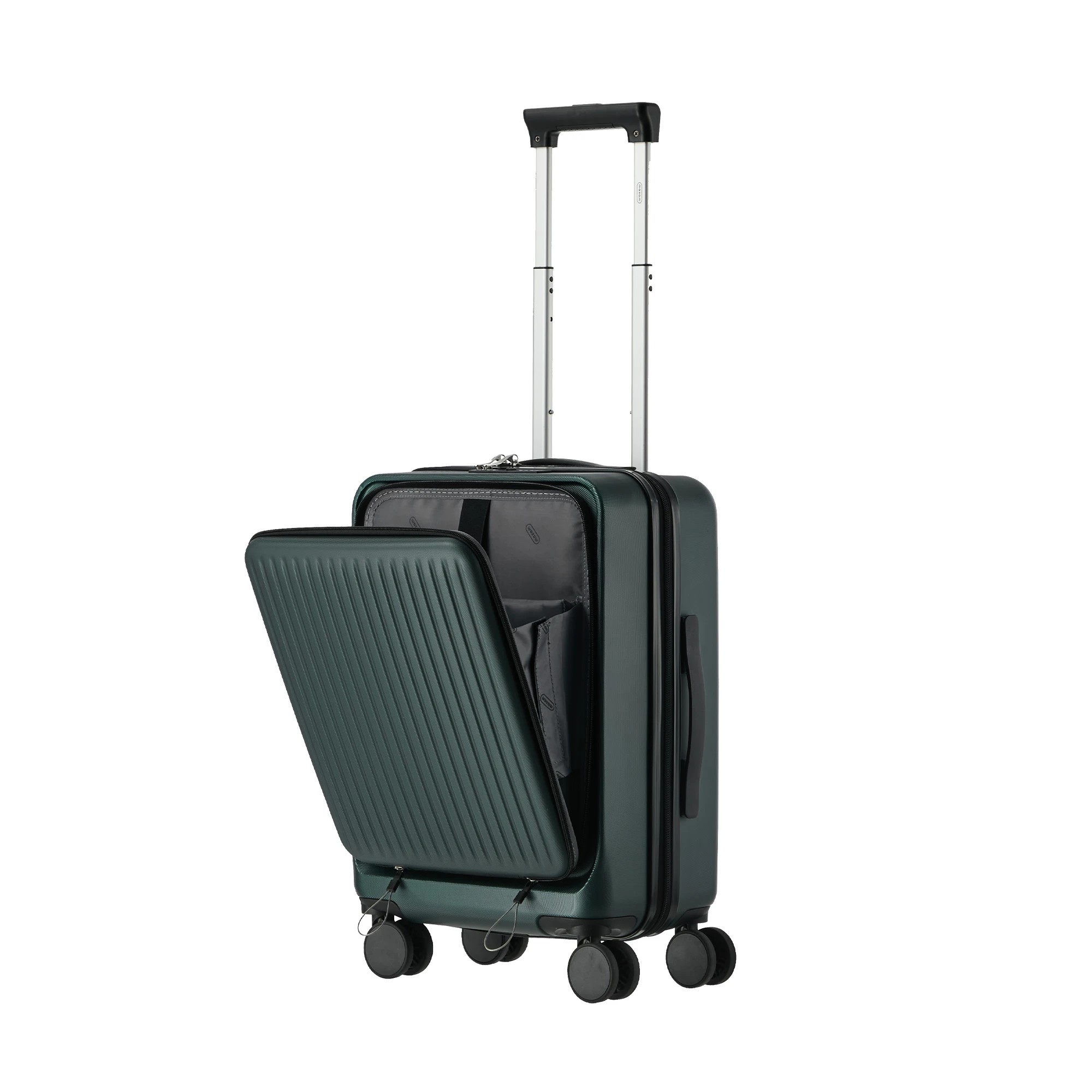 9 Mazam 24" Luggage Suitcase Front Opening Travel TSA Hard Case - Green, 9 of 10