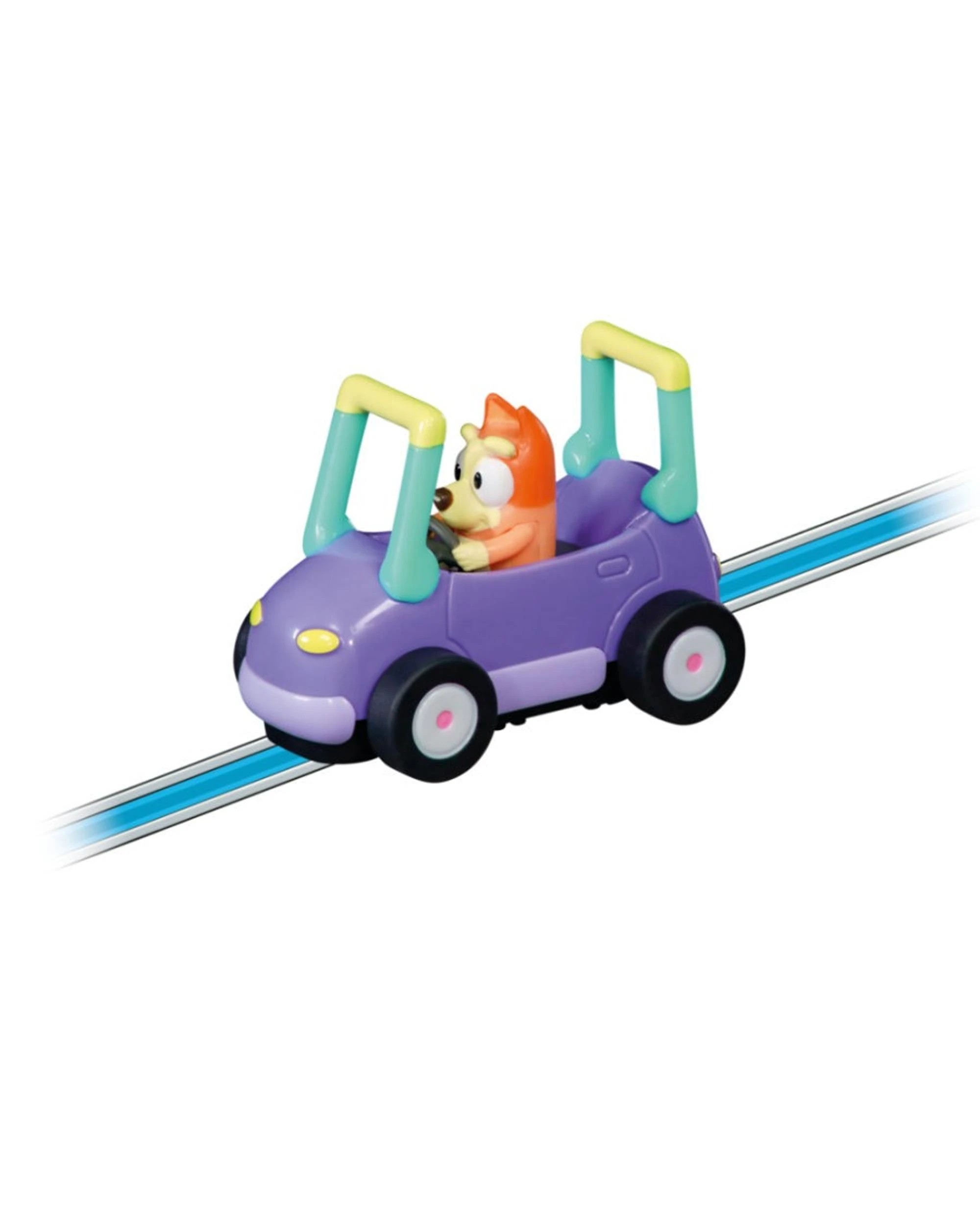 4 Carrera First Bluey and Bingo Let's Go Race 2.9 Metre Battery Set, 4 of 6