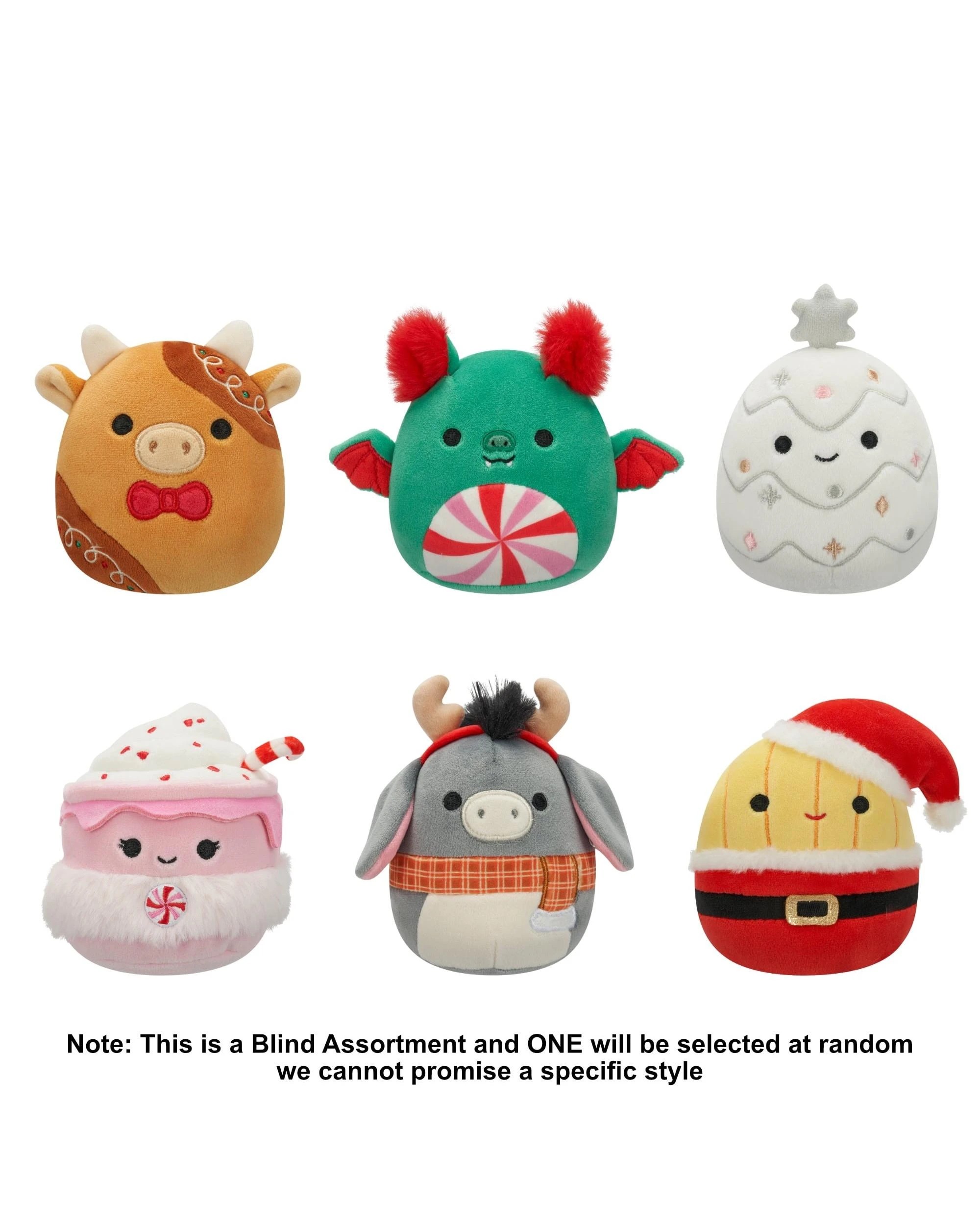 2 Squishmallows Christmas Mystery Squad 8 inch Plush Blind Capsule, 2 of 10